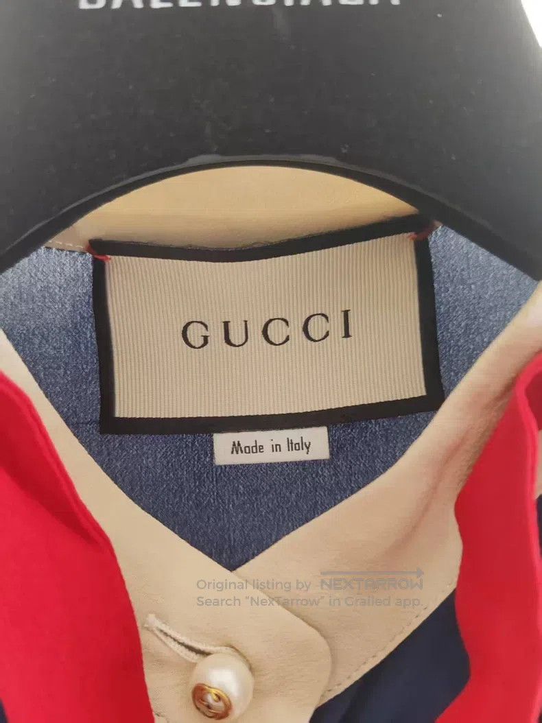 Gucci Gucci Mulberry silk shirt Size M / US 6-8 / IT 42-44 - 4 Thumbnail