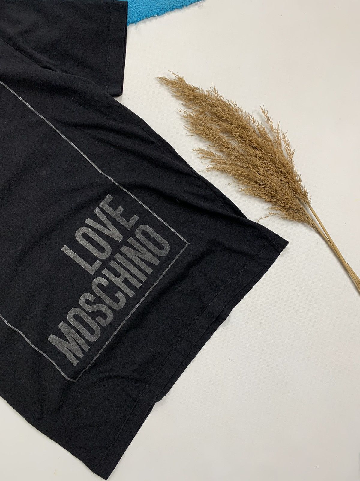 Designer × Moschino × Vintage Vintage Love Moschino Big Logo T-Shirt Size US M / EU 48-50 / 2 - 3 Thumbnail