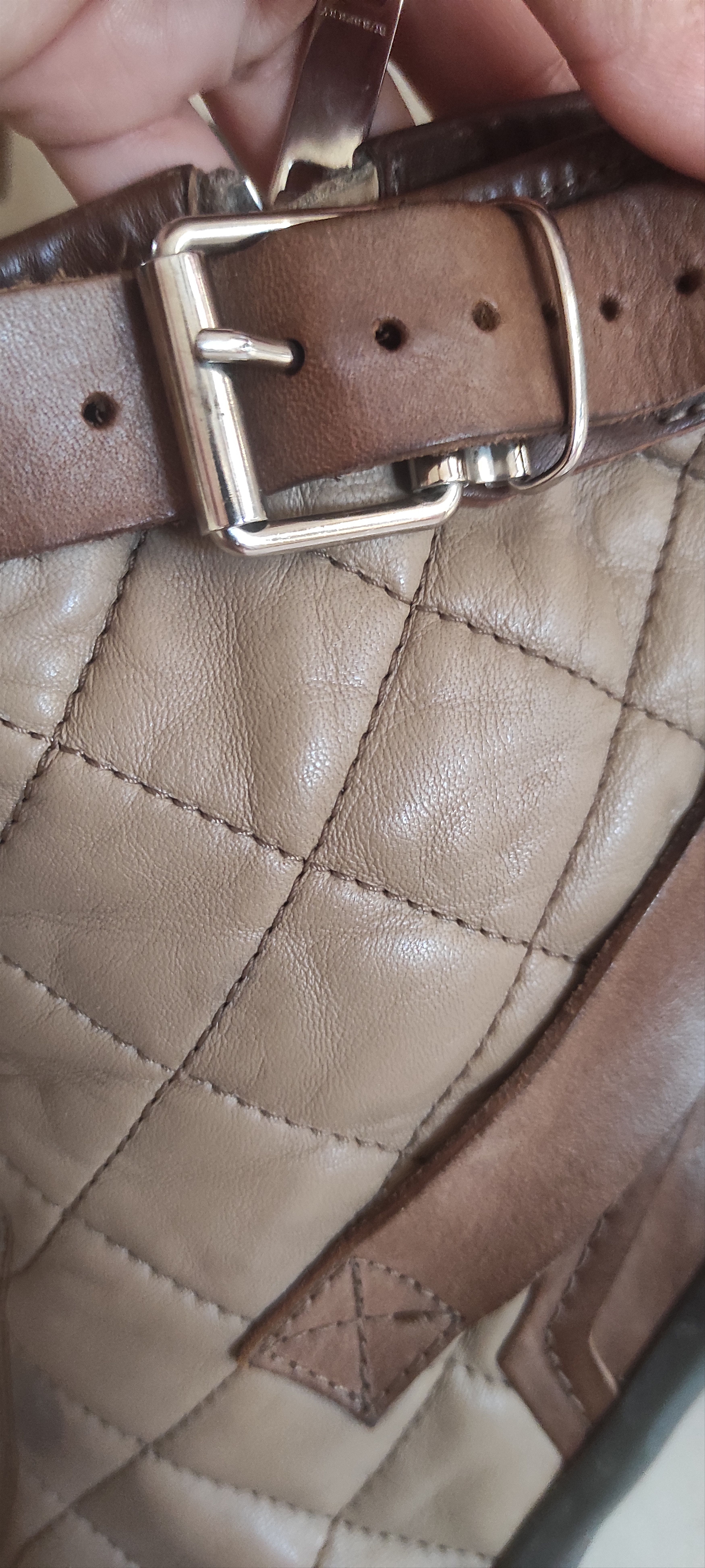 Burberry Burberry Brit Beverley Ankle Bootie Brown Quilted Sz Eur 40 Size US 8.5 / IT 38.5 - 17 Thumbnail