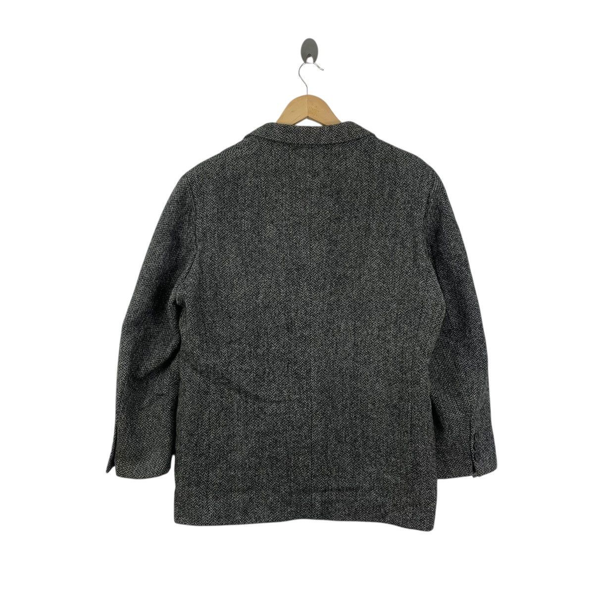 Harris Tweed Vintage HARRIS TWEED x AVON HOUSE Herringbone Blazer Jacket Size 38R - 8 Thumbnail