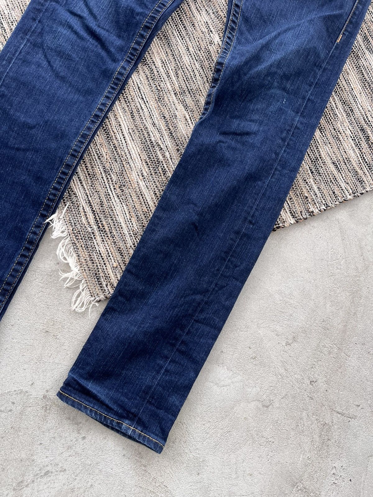 True Religion Vintage True Religion Zach Slim Blue Y2K Denim Jeans Rap sk8 Size US 30 / EU 46 - 4 Thumbnail