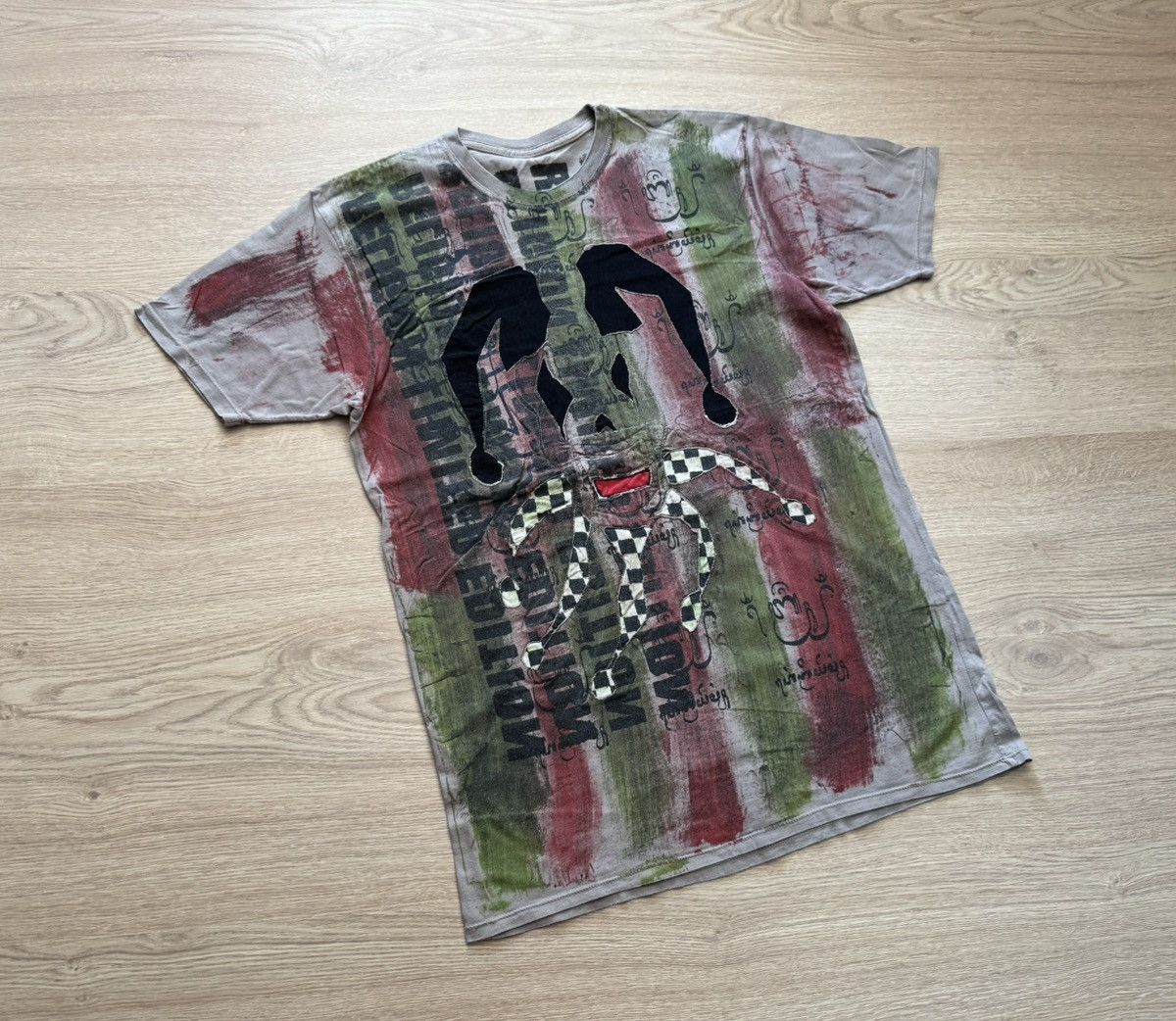 Vintage Vintage 00’s Archival Japanese Handmade T-Shirt Size US M / EU 48-50 / 2 - 1 Thumbnail