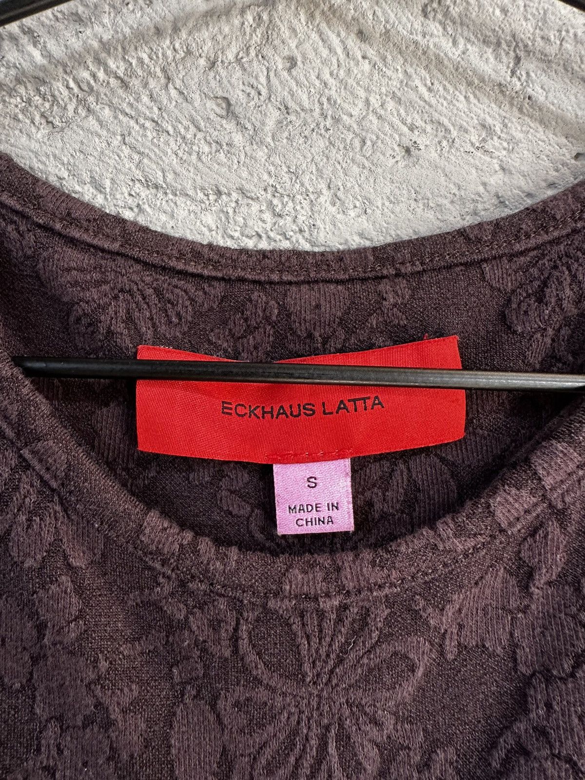 Eckhaus Latta Eckhaus Latta brown undone tank top Size S / US 4 / IT 40 - 5 Thumbnail
