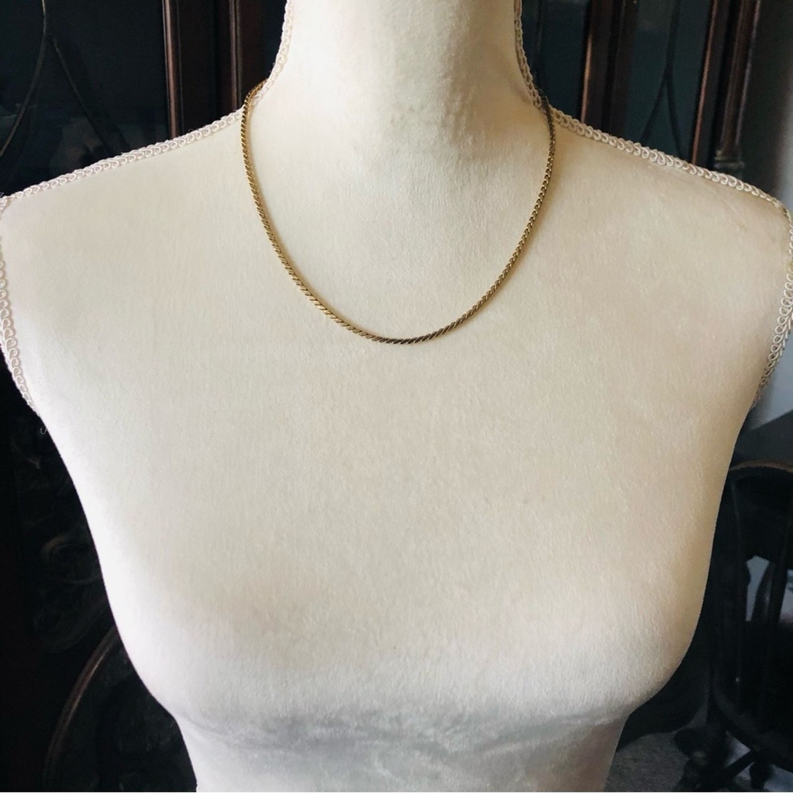 Vintage Vintage 70s gold plated rope chain necklace Size ONE SIZE - 5 Thumbnail