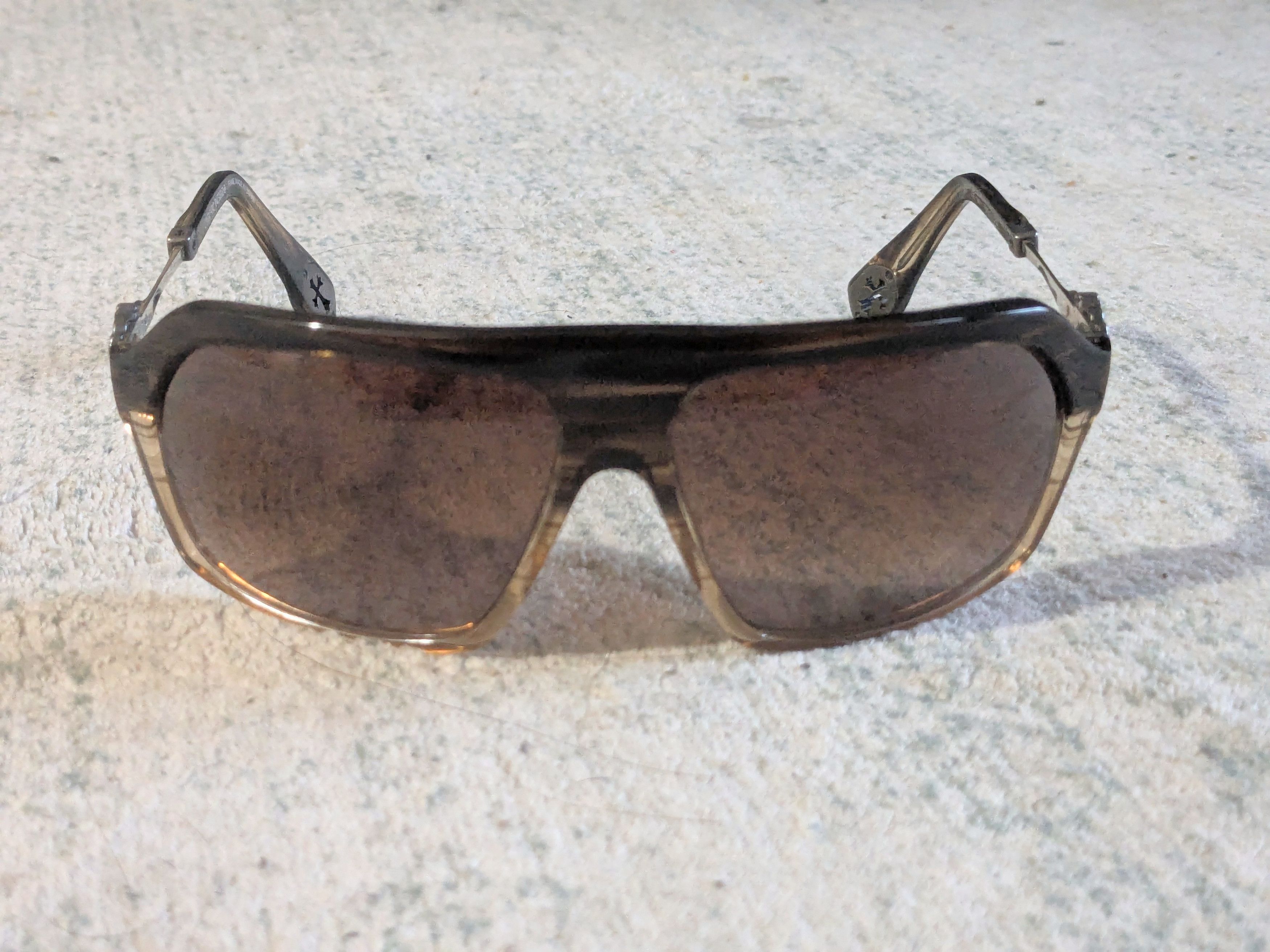 Chrome Hearts Chrome Hearts Nooner Sunglasses Brown Acetate Size ONE SIZE - 2 Thumbnail