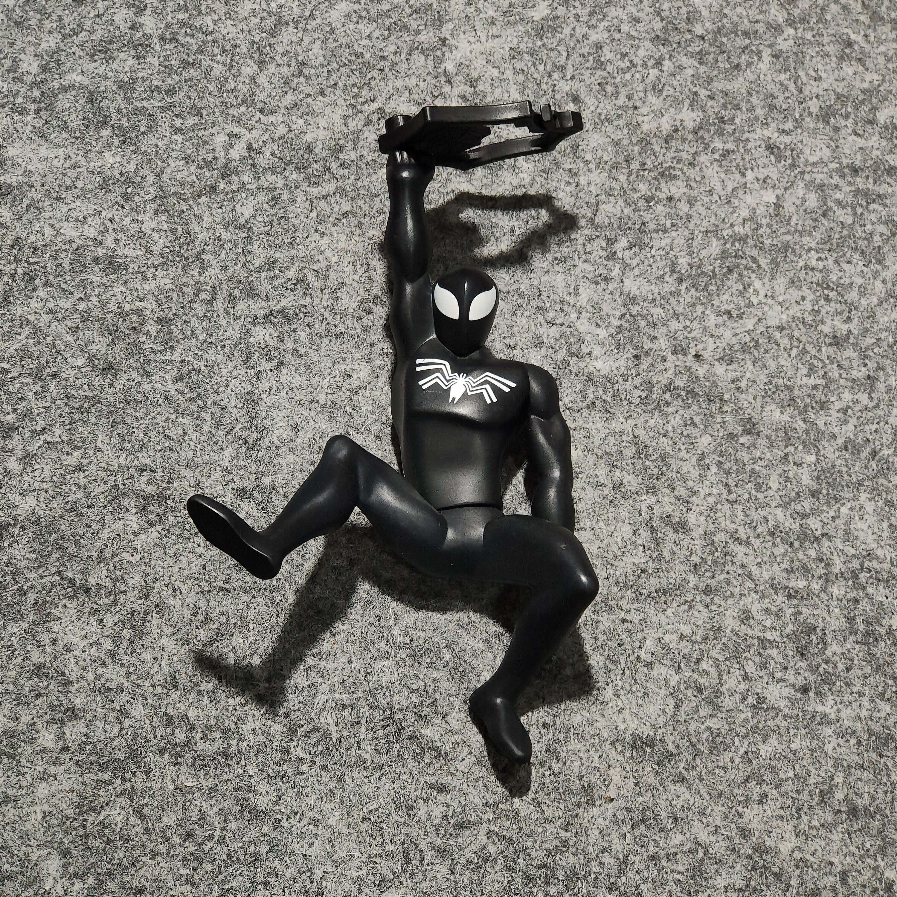Marvel Comics 🔥2009 Marvel Black Spider-man/Venom Pull-string Figure Size ONE SIZE - 1 Thumbnail