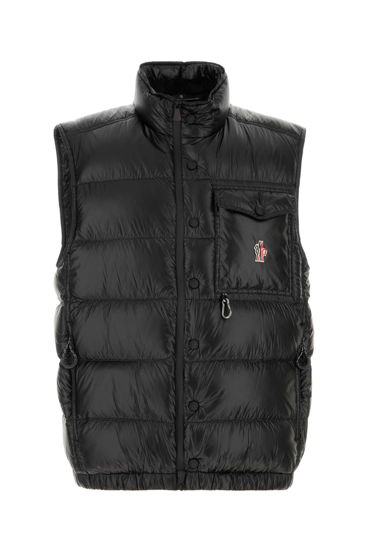 Moncler Grenoble Black Nylon Sleeveless Uychi Down Jacket Size US S / EU 44-46 / 1 - 1 Thumbnail