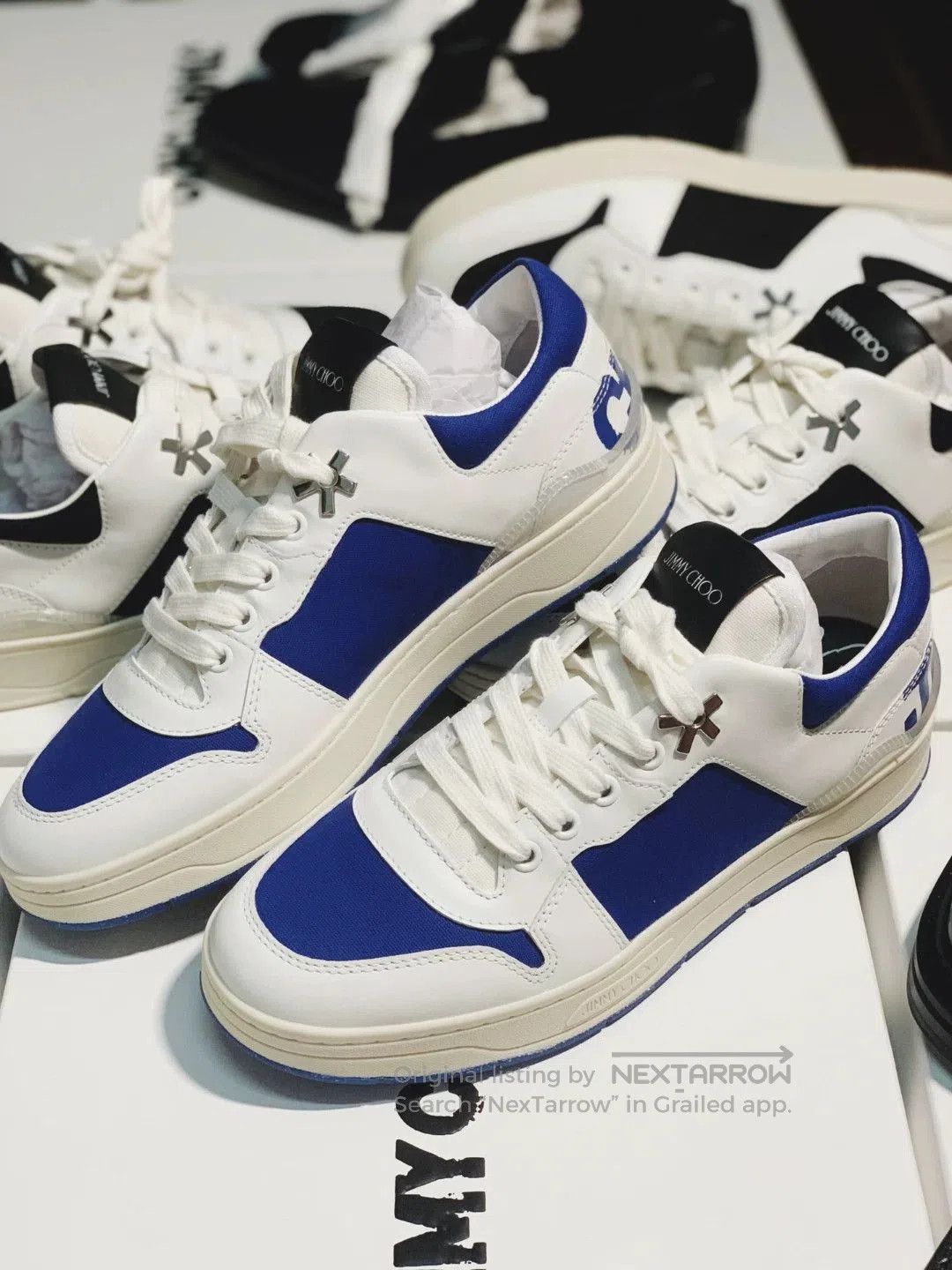 Jimmy Choo x Eric Haze Collaboration Shoes.
