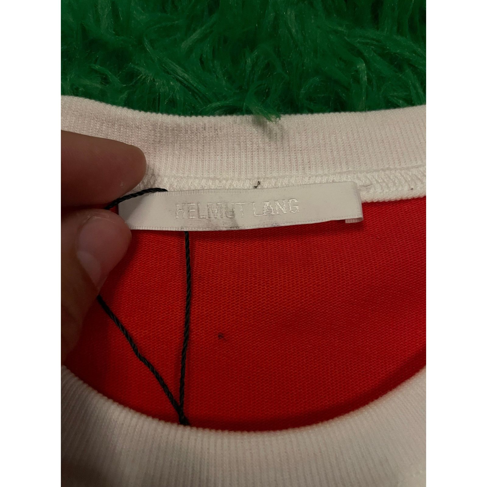 Helmut Lang Helmut Lang Tee Red Medium Used Size US M / EU 48-50 / 2 - 2 Thumbnail
