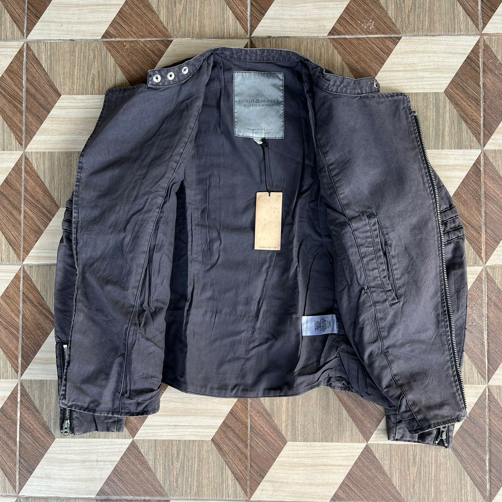 Polo Ralph Lauren Denim & Supply Ralph Lauren Biker Moto Jacket Size US S / EU 44-46 / 1 - 4 Thumbnail
