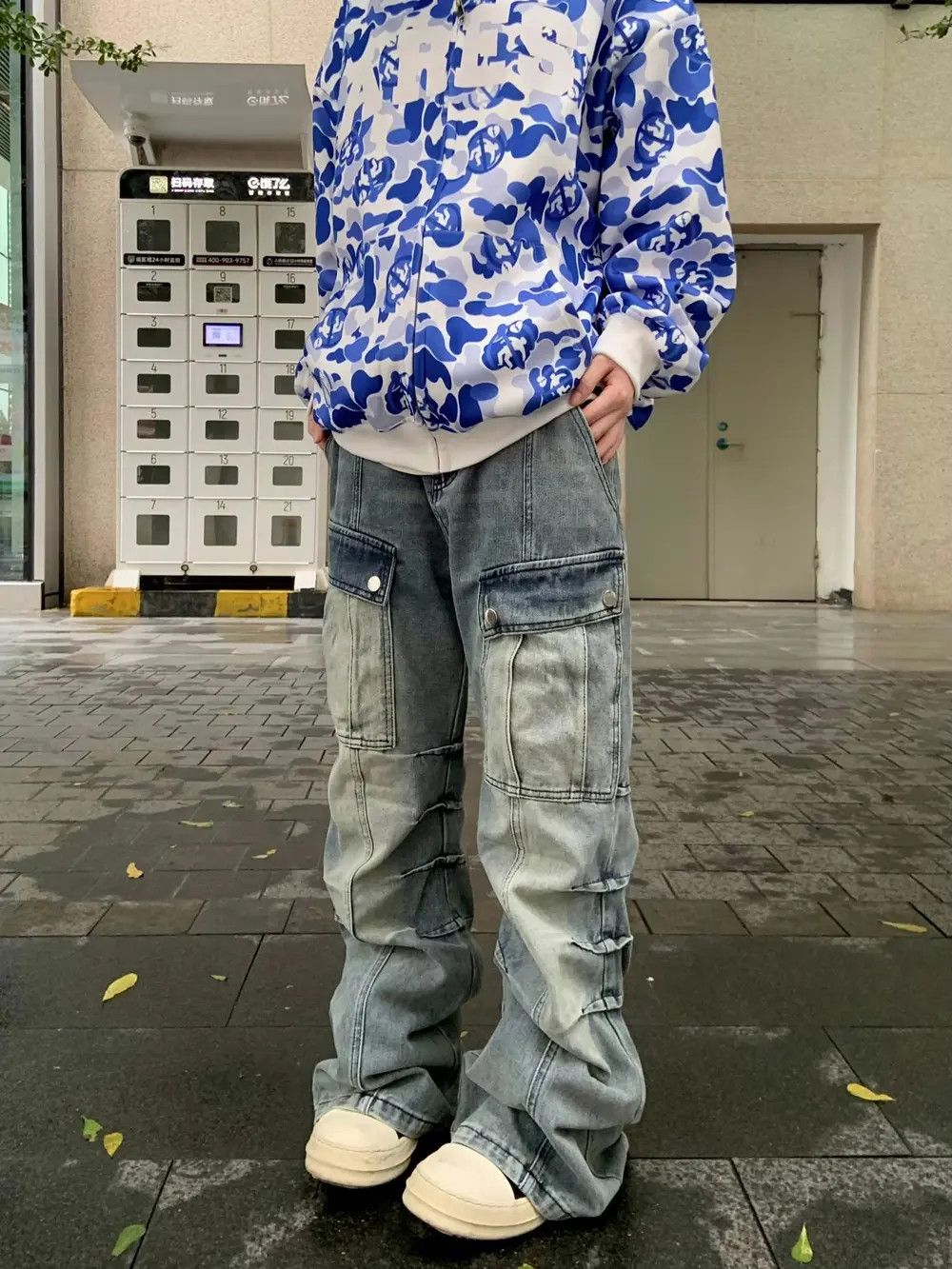 Japanese Brand × Jean Opium Ribbed Denim Jeans Size US 34 / EU 50 - 1 Thumbnail