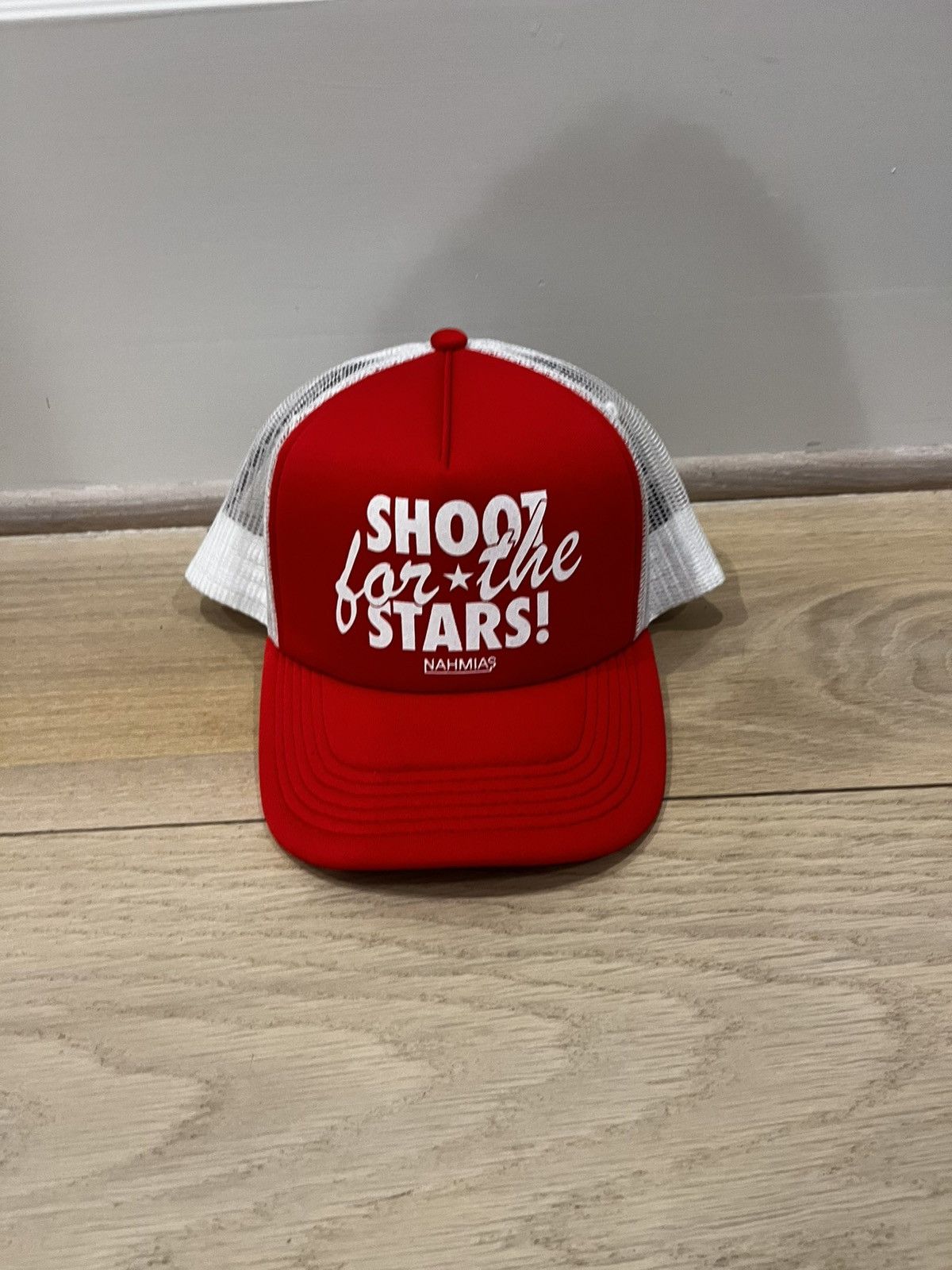 Nahmias nahmias shoot for the stars red trucker Size ONE SIZE - 1 Thumbnail