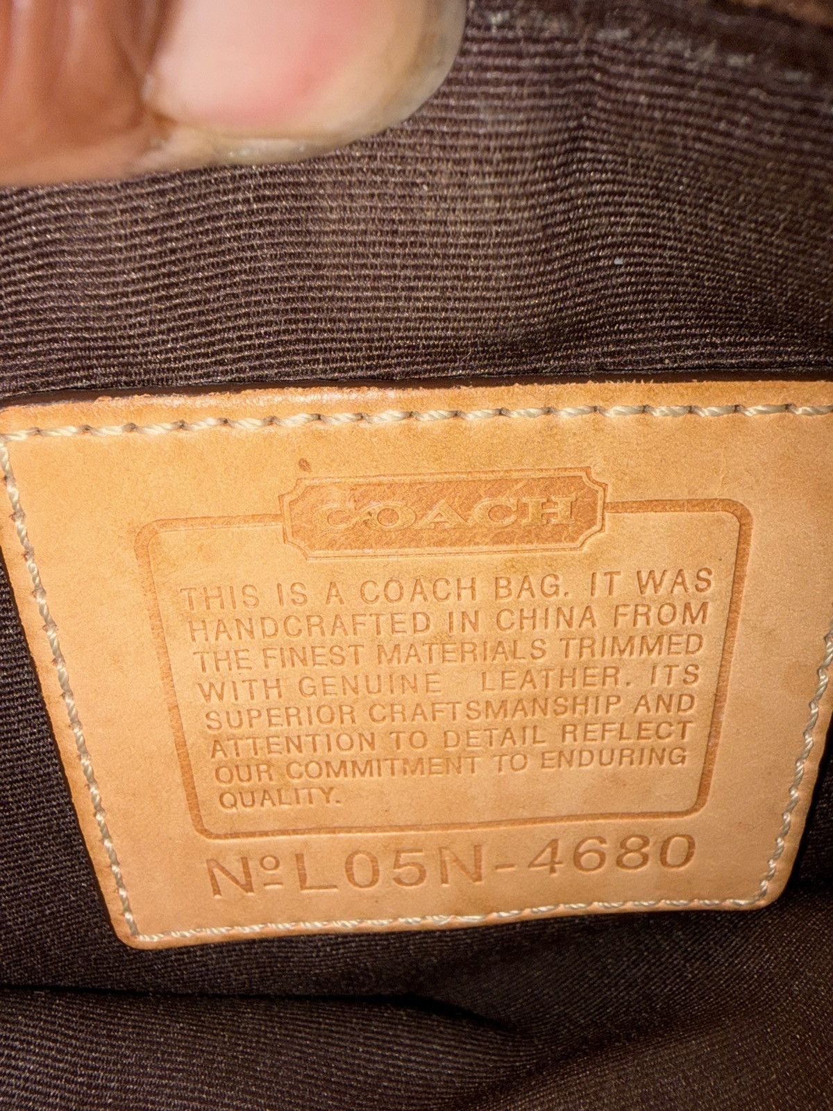 Coach Vintage Coach Crossbody bag Size ONE SIZE - 2 Thumbnail