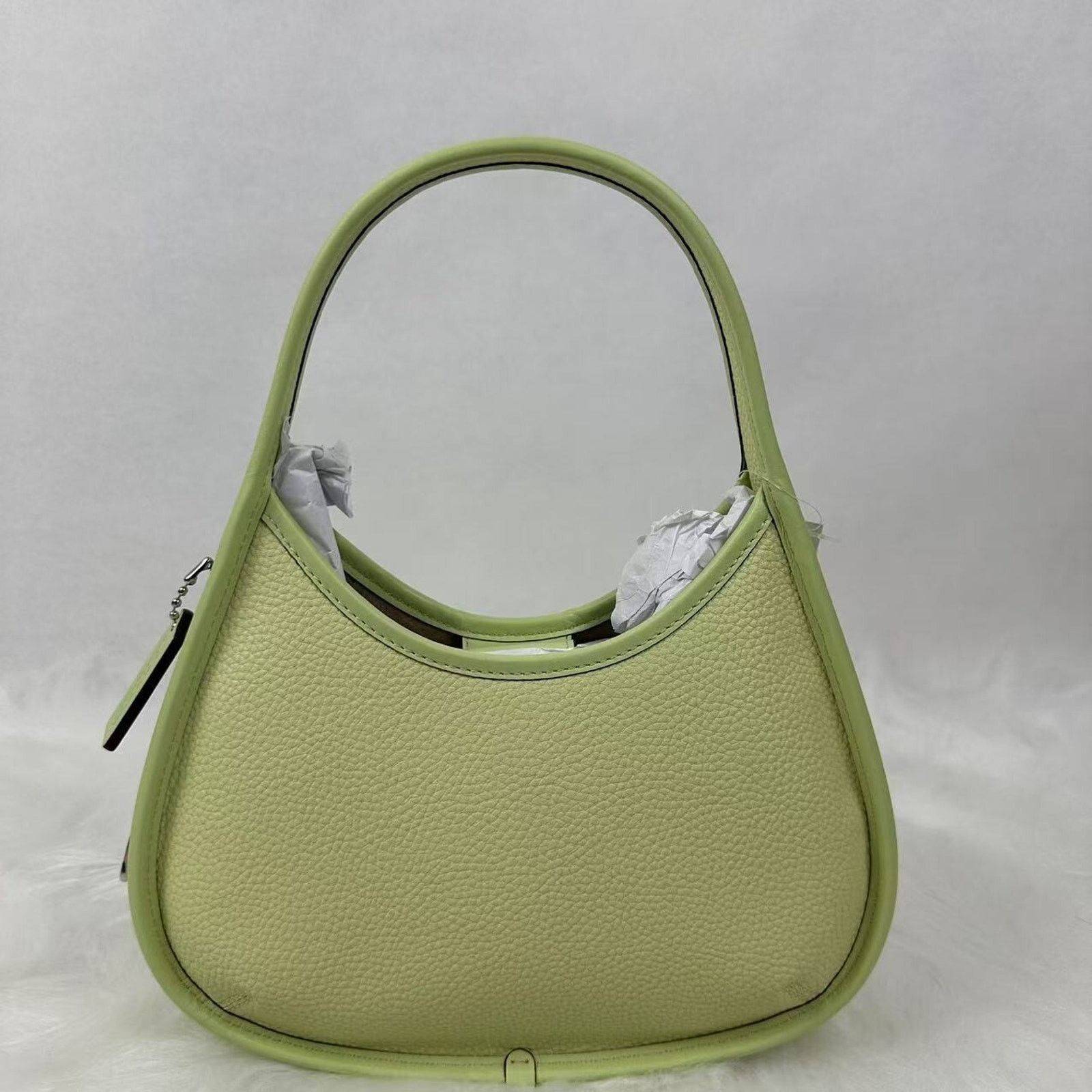 Coach Coach Ergo Shoulder Bag In Coachtopia Leather In Pale Lime Size ONE SIZE - 1 Thumbnail