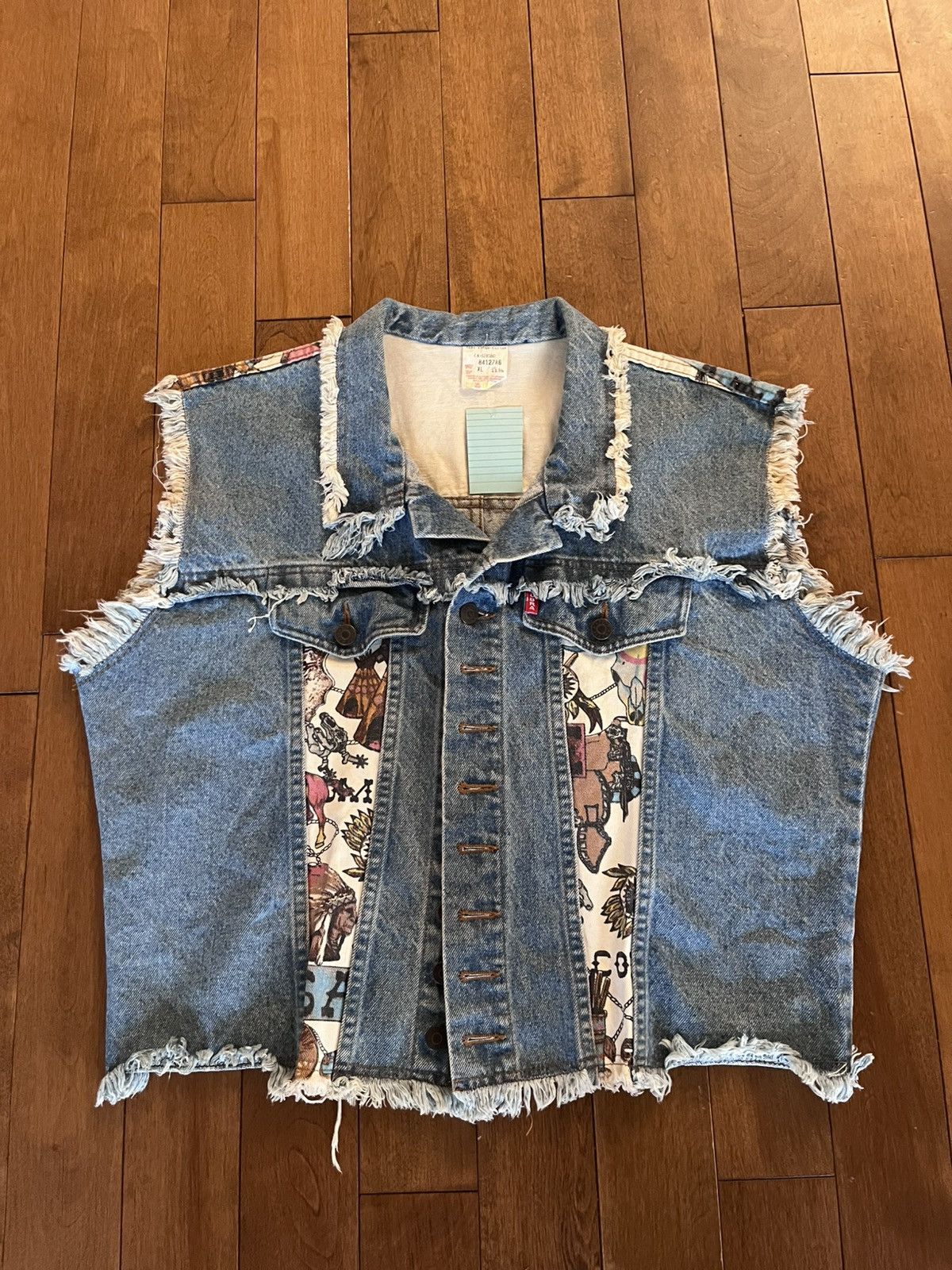 Vintage Vintage cobra denim vest Size US XL / EU 56 / 4 - 2 Thumbnail