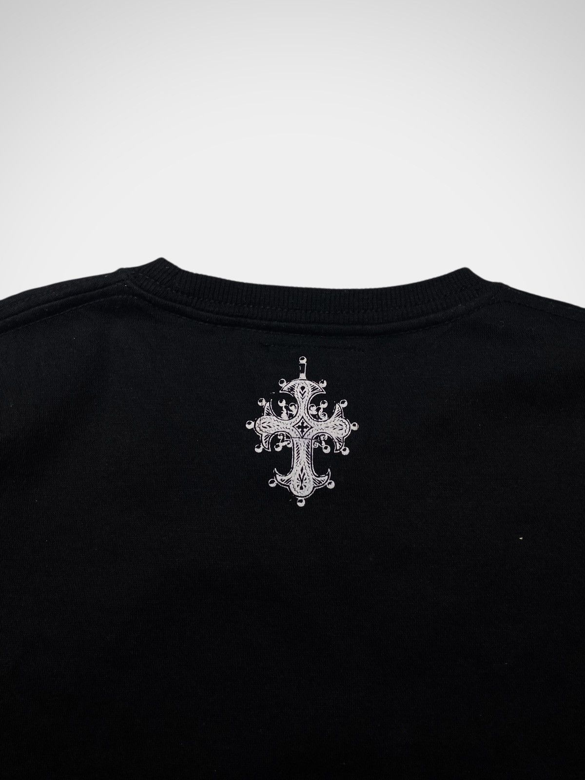 If Six Was Nine 2000's Pan Hard Poem Cross Sweatshirt Size US M / EU 48-50 / 2 - 4 Thumbnail
