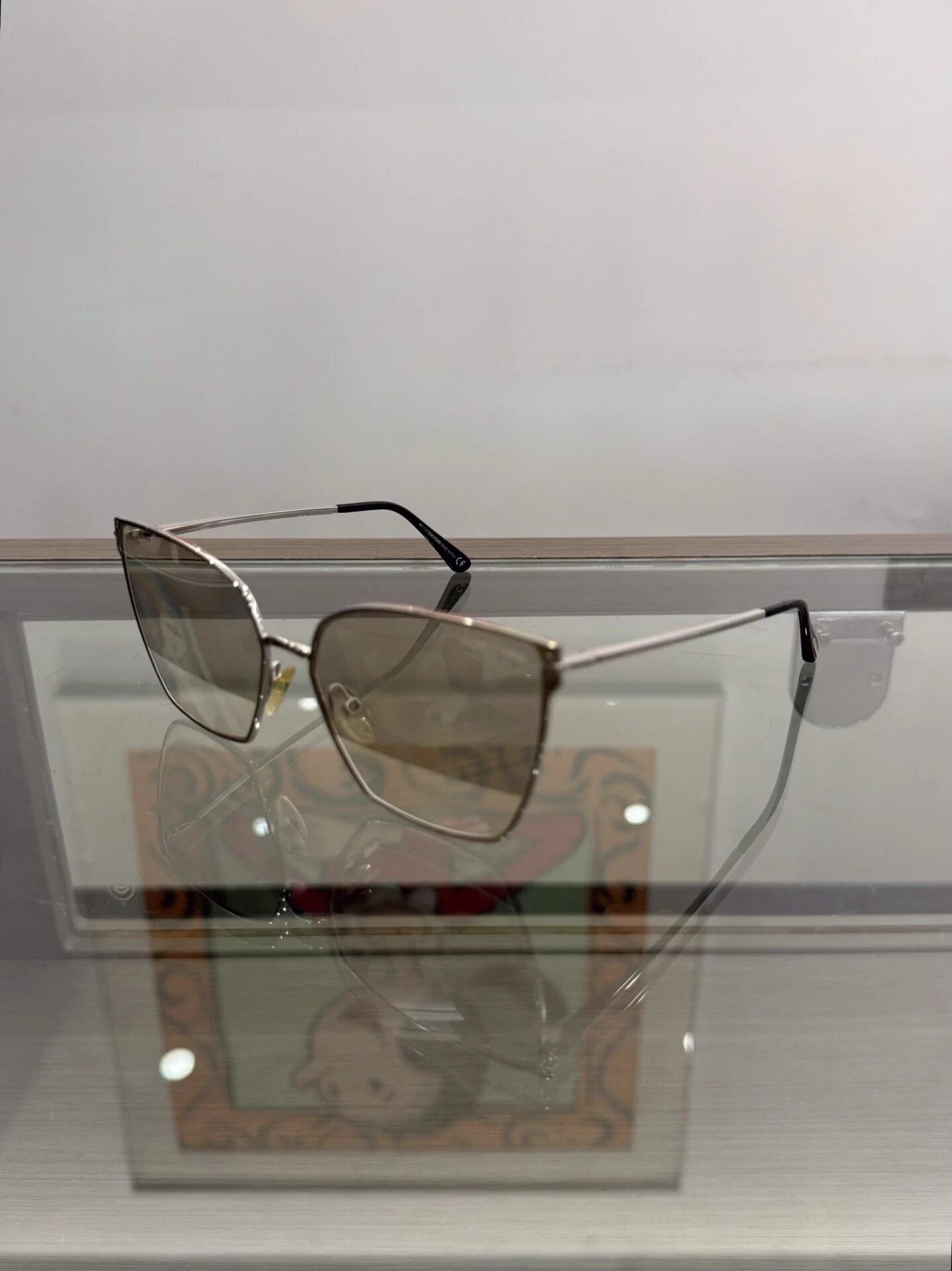 Tom Ford Tom Ford Silver Sunglasses New Boxed Size ONE SIZE - 1 Thumbnail