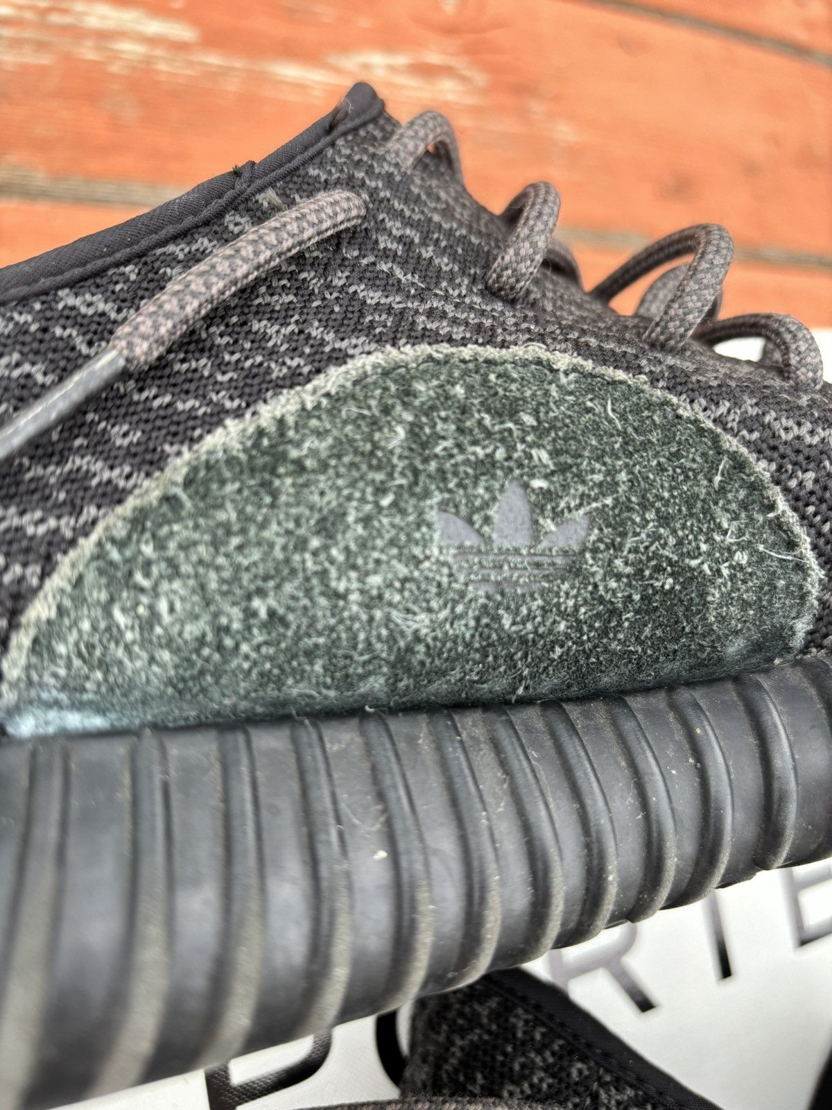 Adidas Yeezy 350 ‘pirate blacks’ Size US 9.5 / EU 42-43 - 14 Thumbnail