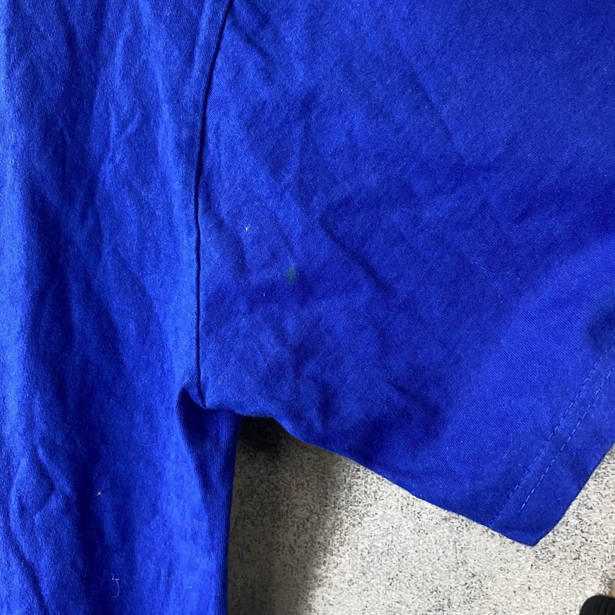Stussy Stussy t-shirt big logo blue vintage Size US L / EU 52-54 / 3 - 12 Thumbnail