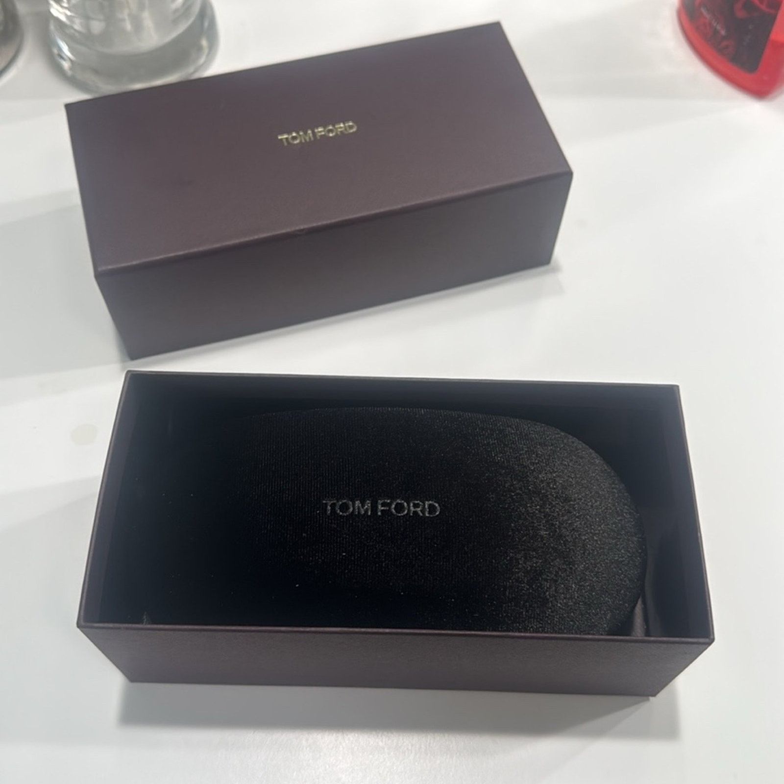 Tom Ford Tom Ford Lily 02 55 mm Tinted Cat Eye Sunglasses Size ONE SIZE - 9 Thumbnail