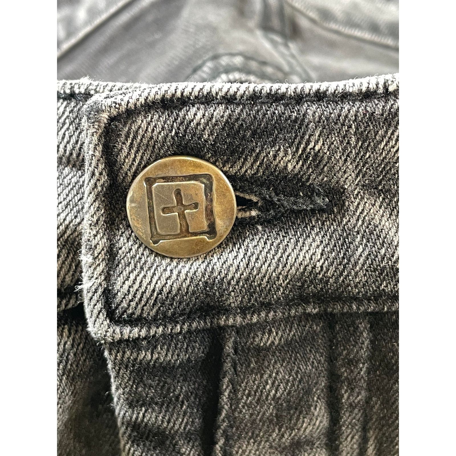 Ksubi Ksubi All Over Grey Jeans Size US 34 / EU 50 - 3 Thumbnail