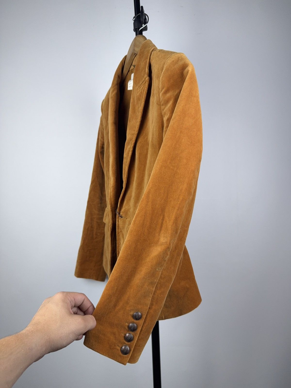 Levi's Luxury Retro 90s Style Levi’s Brown Blazer Western cowgirl Size XS / US 0-2 / IT 36-38 - 7 Thumbnail