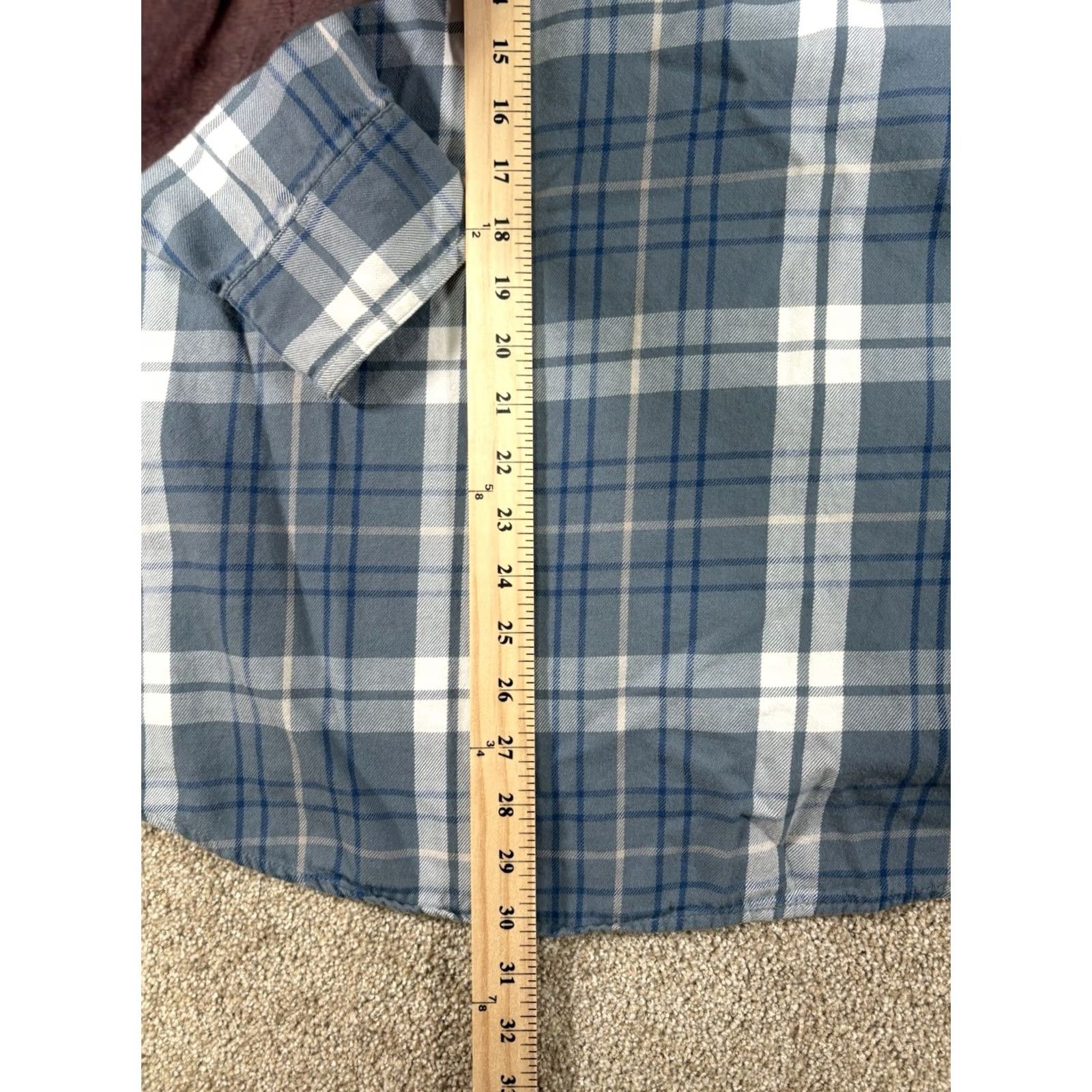 Vintage VINTAGE Cabela's Flannel Shirt Plaid Western Pearl Snap Cotton Men’s XL PW White Size US XL / EU 56 / 4 - 7 Thumbnail