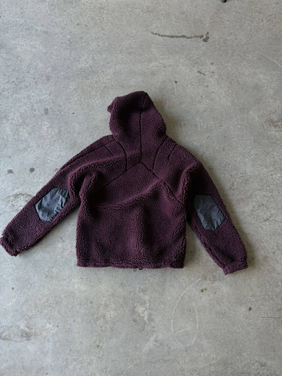 Number (N)ine Number (N)ine AW09 Paneled Zip Up Fleece Jacket Size US M / EU 48-50 / 2 - 6 Thumbnail