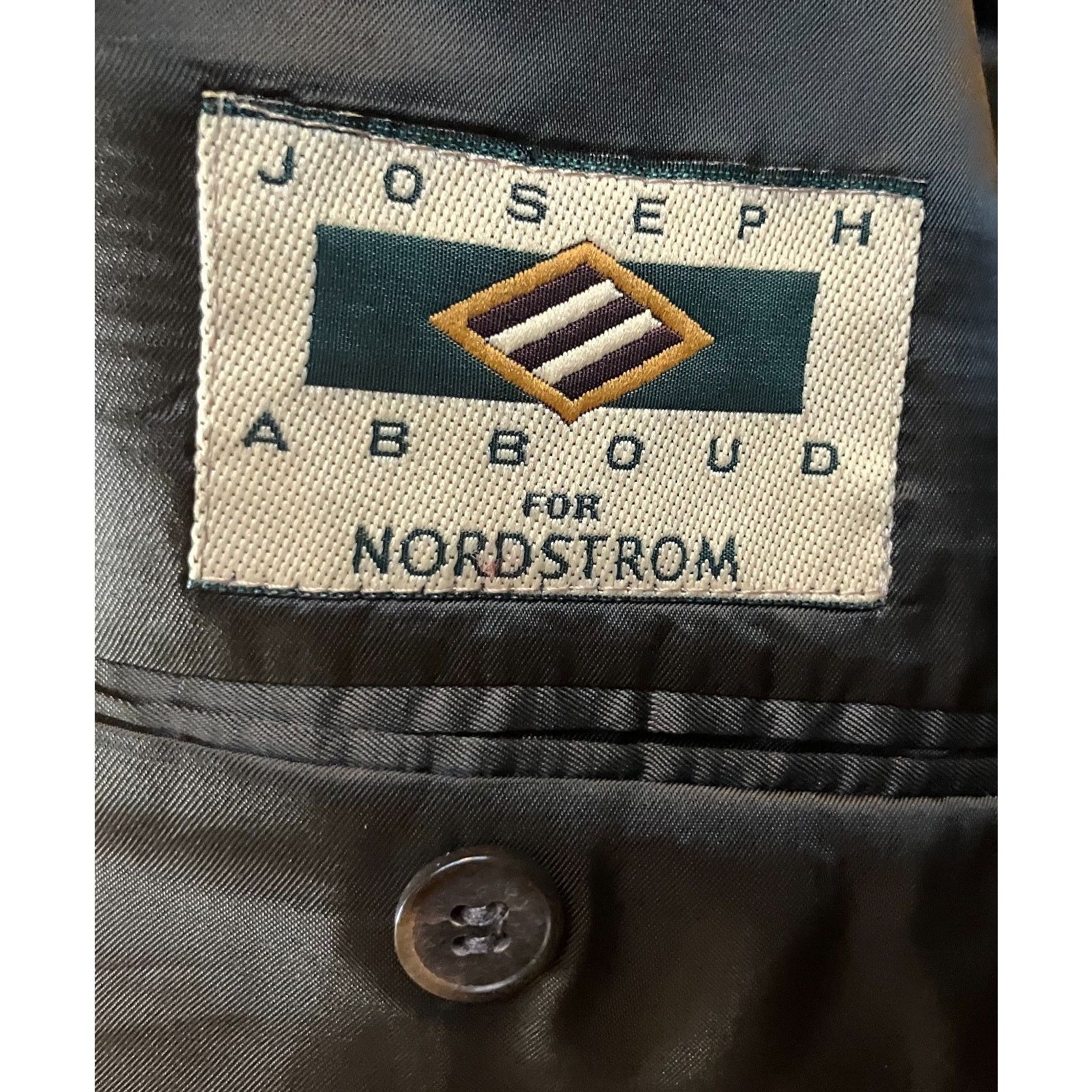 Joseph Abboud Vtg Joseph Abboud Suit 41L 100% Wool Charcoal - Nordstrom Size 40L - 12 Thumbnail