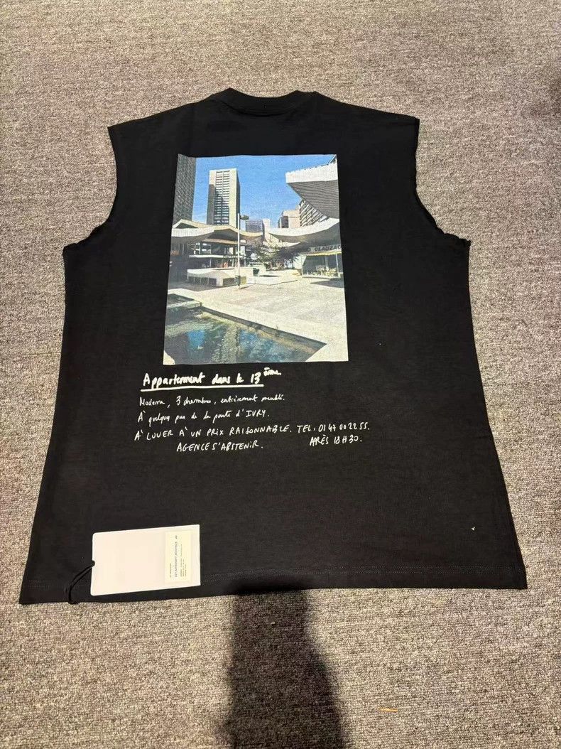 Song For The Mute black graphic sleeveless top by song for the mute-2507 Size US L / EU 52-54 / 3 - 5 Thumbnail
