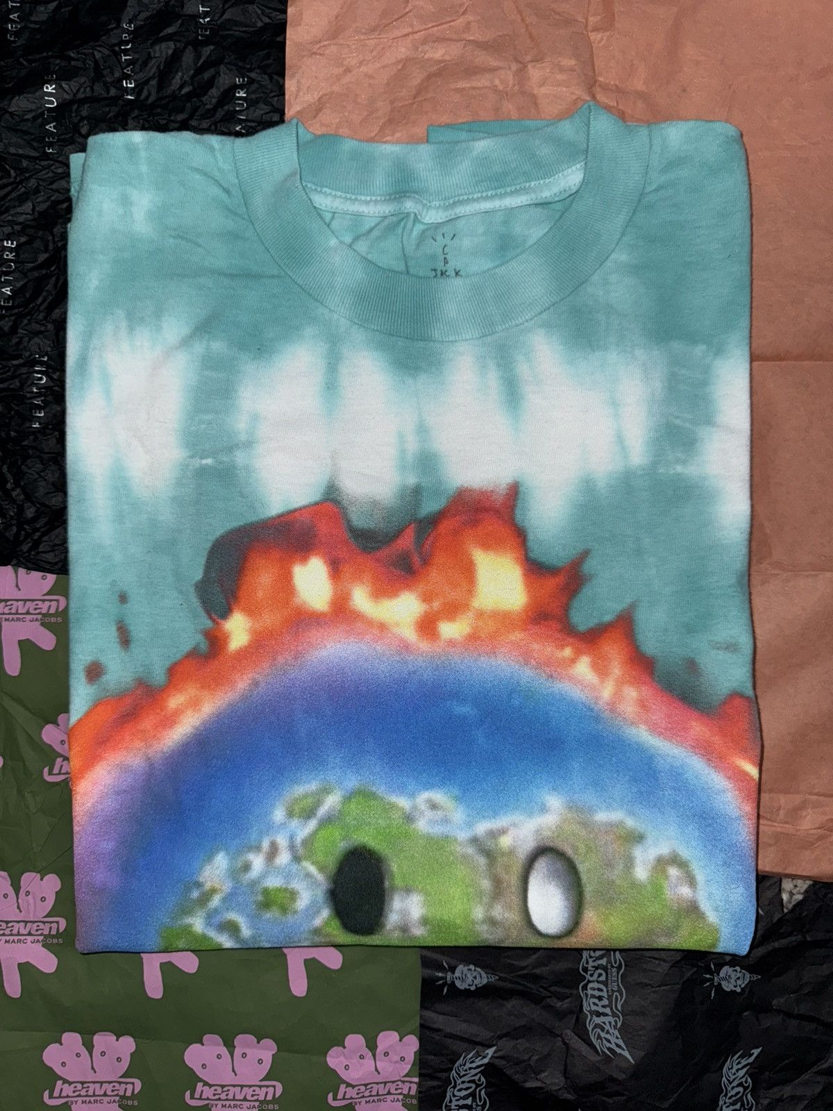 Travis Scott Travis Scott The Scotts World Tie Dye Size US L / EU 52-54 / 3 - 1 Thumbnail