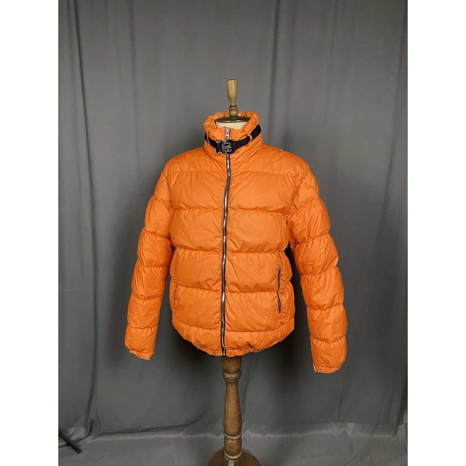Moncler RARE! Moncler x 1017 ALYX 9SM Deimos Men`s Orange Down Insu Size US L / EU 52-54 / 3 - 4 Thumbnail