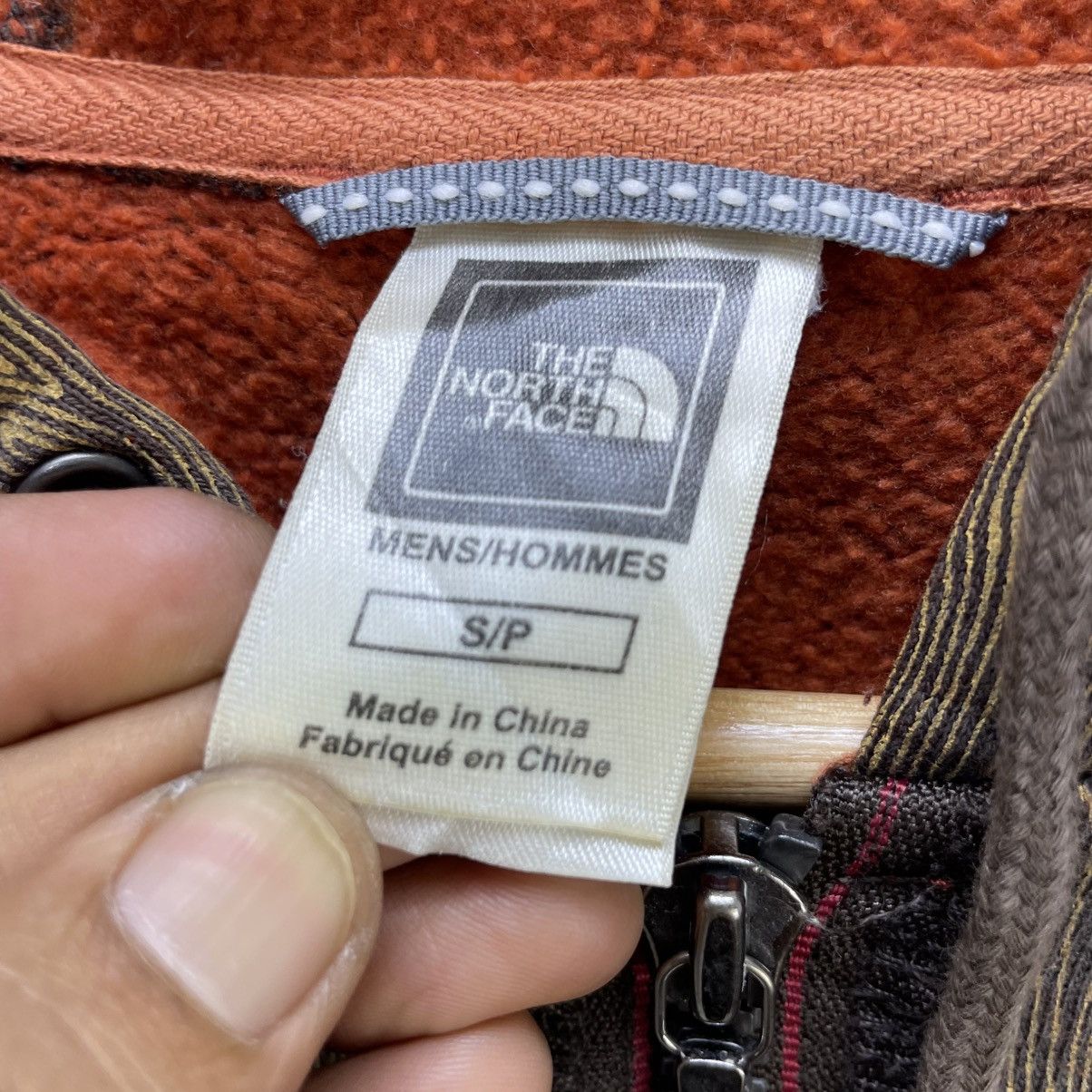 The North Face 💥Vintage TNF The North Face Wood Grain Bamboo Zip Up Size US M / EU 48-50 / 2 - 13 Thumbnail
