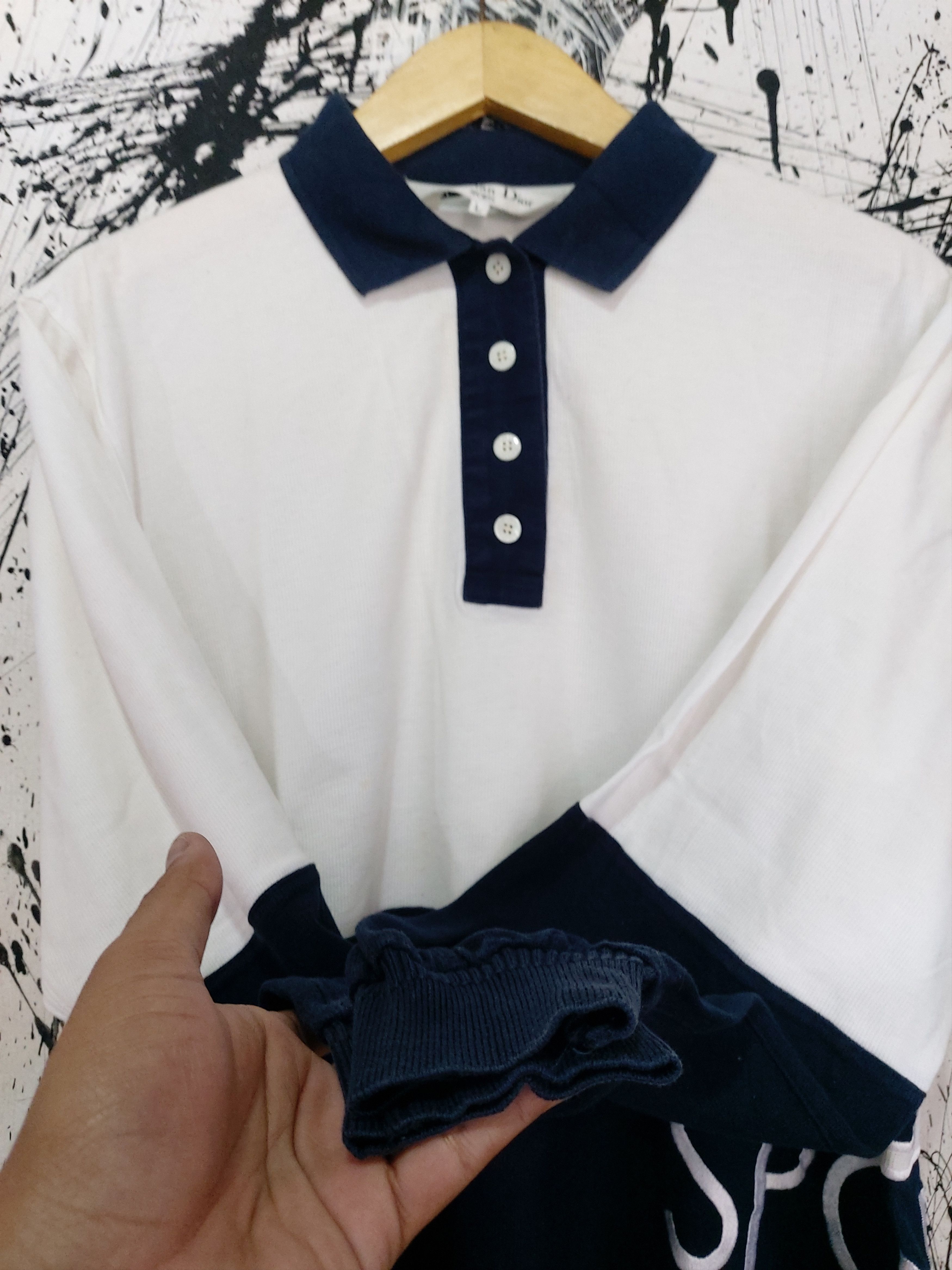 Christian Dior Monsieur CHRISTIAN DIOR SPORTS LONGSLEVEE POLO SHIRT Size US L / EU 52-54 / 3 - 9 Thumbnail