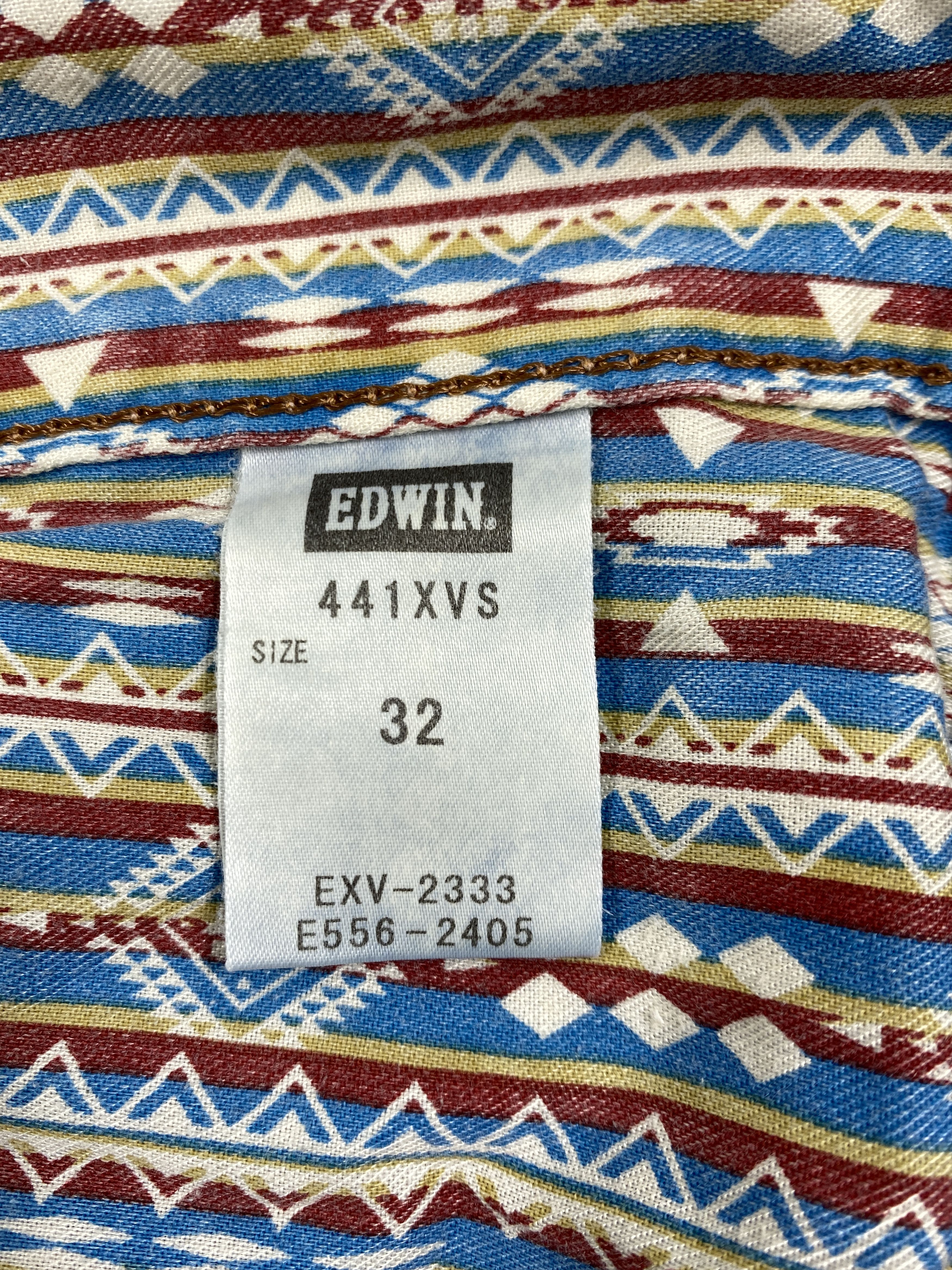 Le Grande Bleu (L.G.B.) Vintage Edwin LGB style Flare Jeans 34x29.5 - JN 3023 Size US 34 / EU 50 - 9 Thumbnail