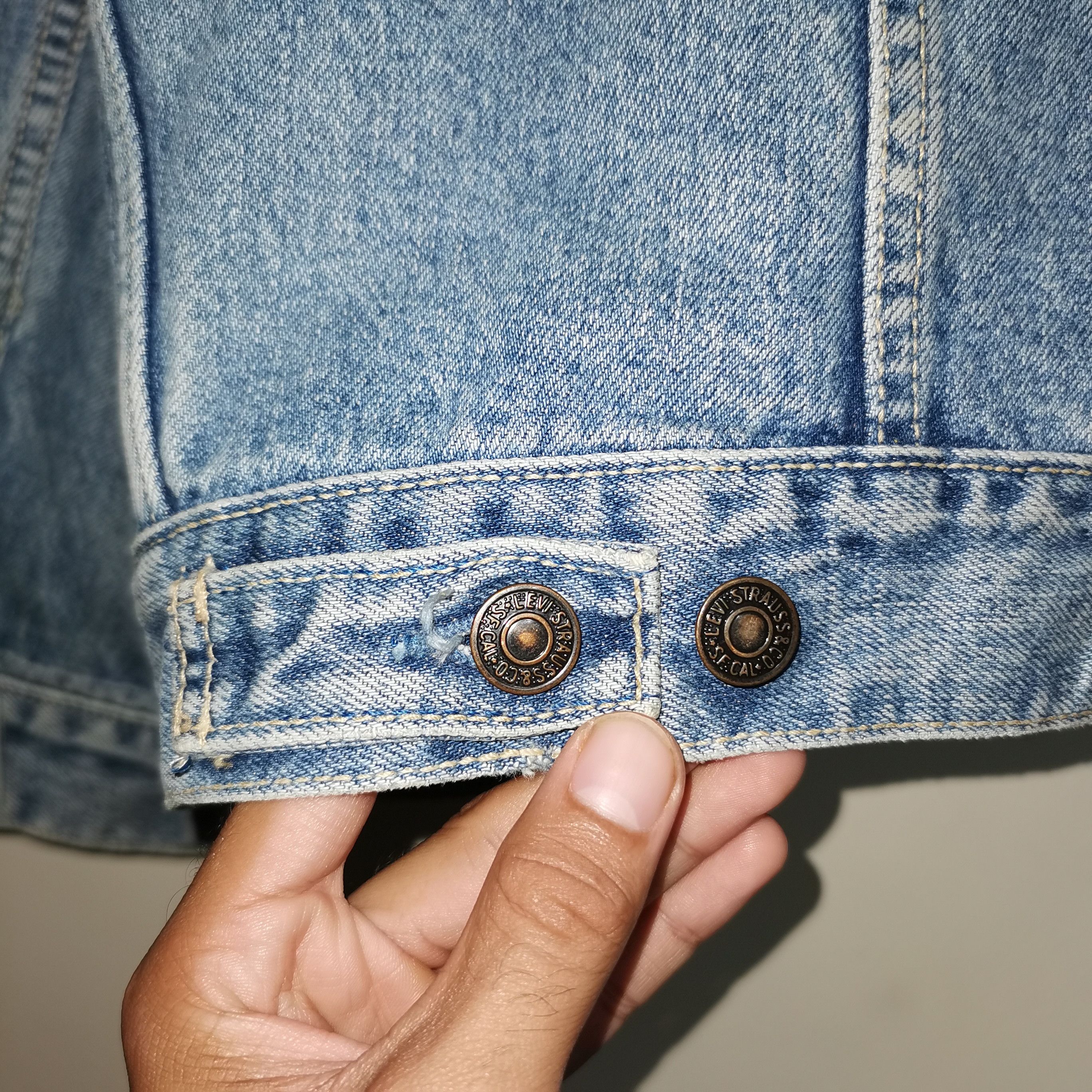Levi's Vtg 1980s Levi's strauss double XX regular red tab Size US XL / EU 56 / 4 - 15 Thumbnail