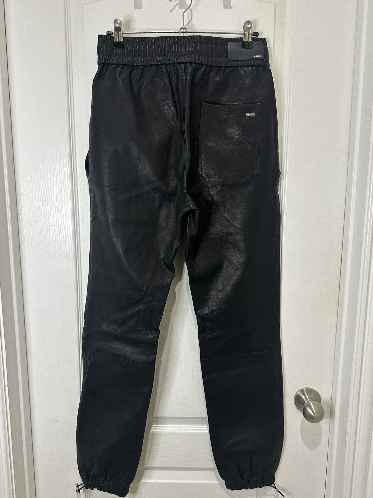 Amiri Amiri Leather Jogging Pant Size US 32 / EU 48 - 5 Thumbnail