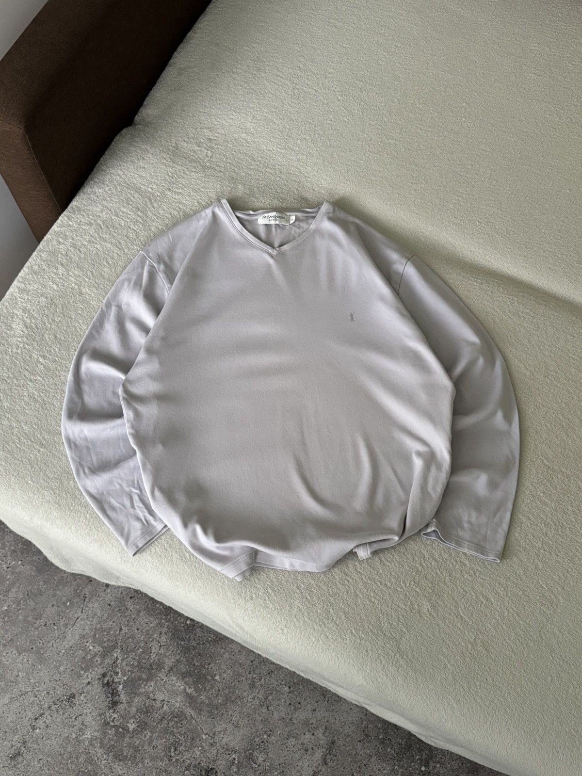 Yves Saint Laurent Vintage YSL Yves Saint Laurent sweatshirt Size US XL / EU 56 / 4 - 1 Thumbnail