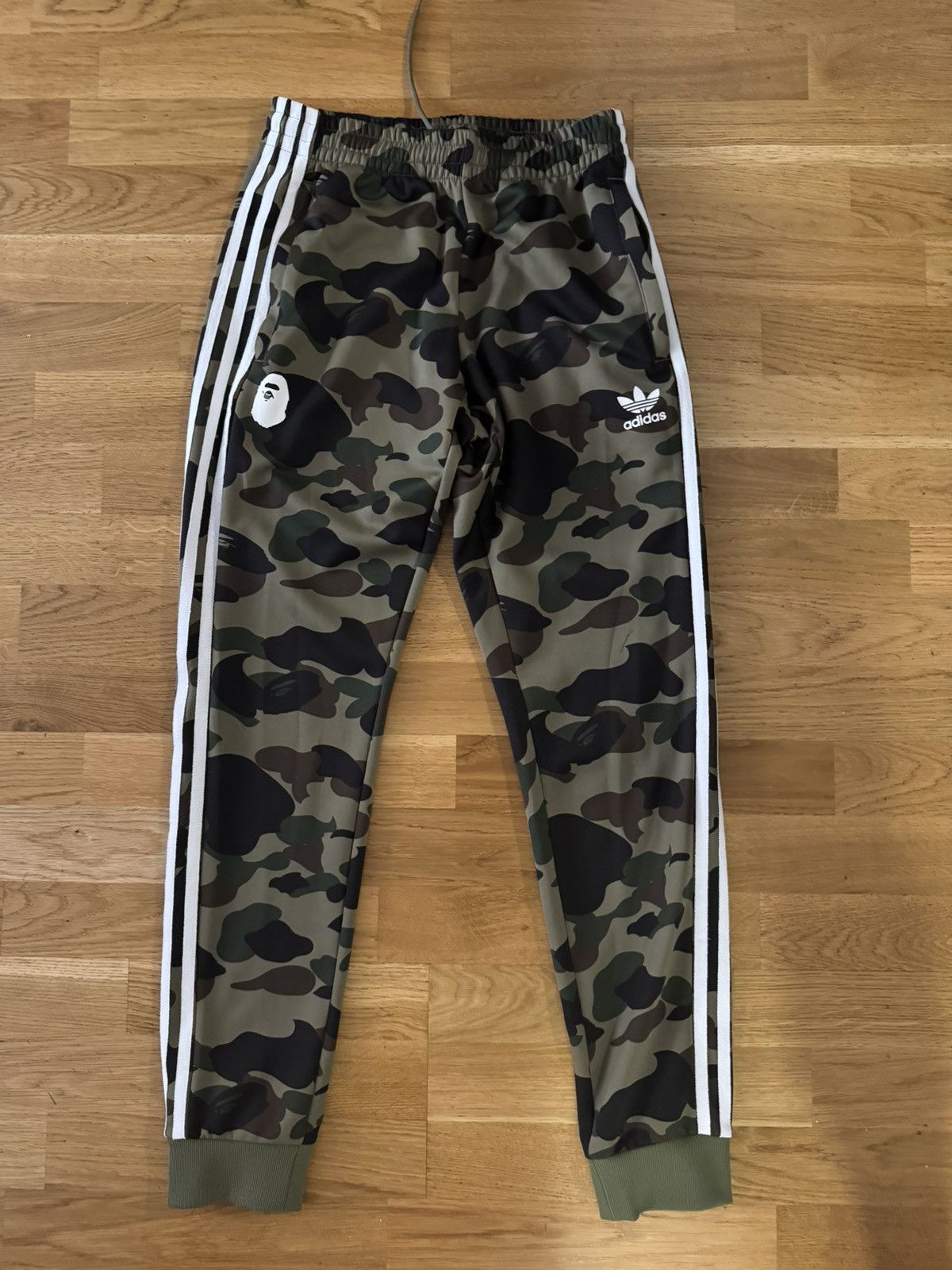 BAPE x adidas adicolor Track Pants Size small like new