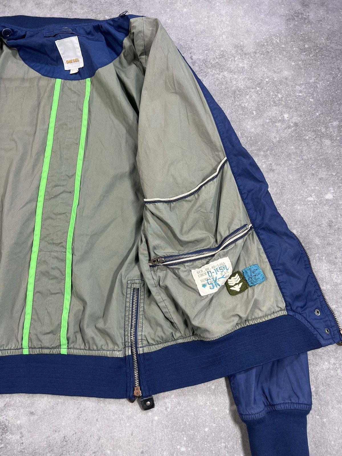 Diesel Diesel SK-Y78 Japan Bomber Jacket Archive Pilot Size US M / EU 48-50 / 2 - 13 Thumbnail