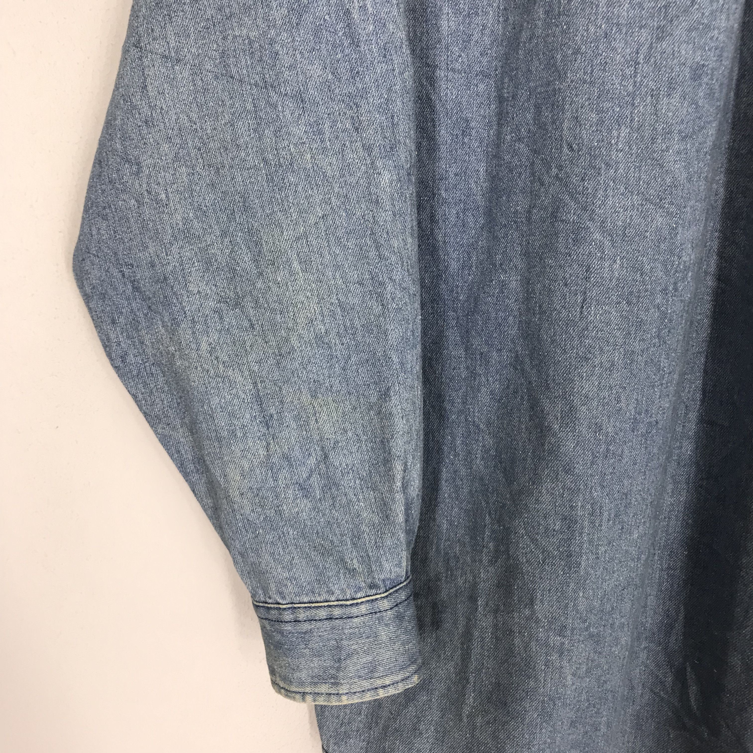 Polo Ralph Lauren Vintage 90's Polo Country Ralph Lauren Polo Pony Jeans Shirt Size US L / EU 52-54 / 3 - 9 Thumbnail