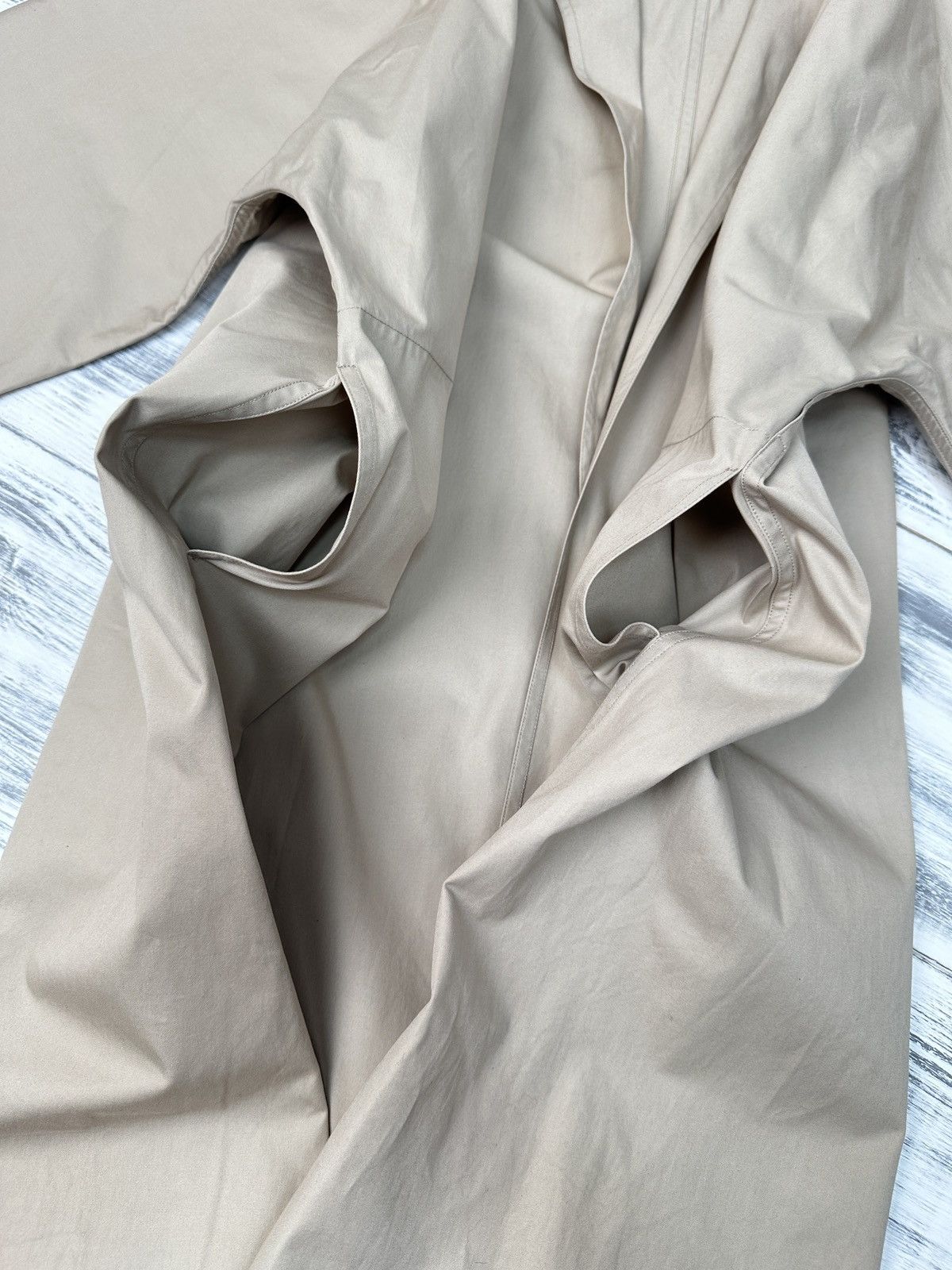 SOFIE D'HOORE SOFIE D’HOORE Belgium Open Front Coat Jacket Beige size 34 Size XS / US 0-2 / IT 36-38 - 11 Thumbnail