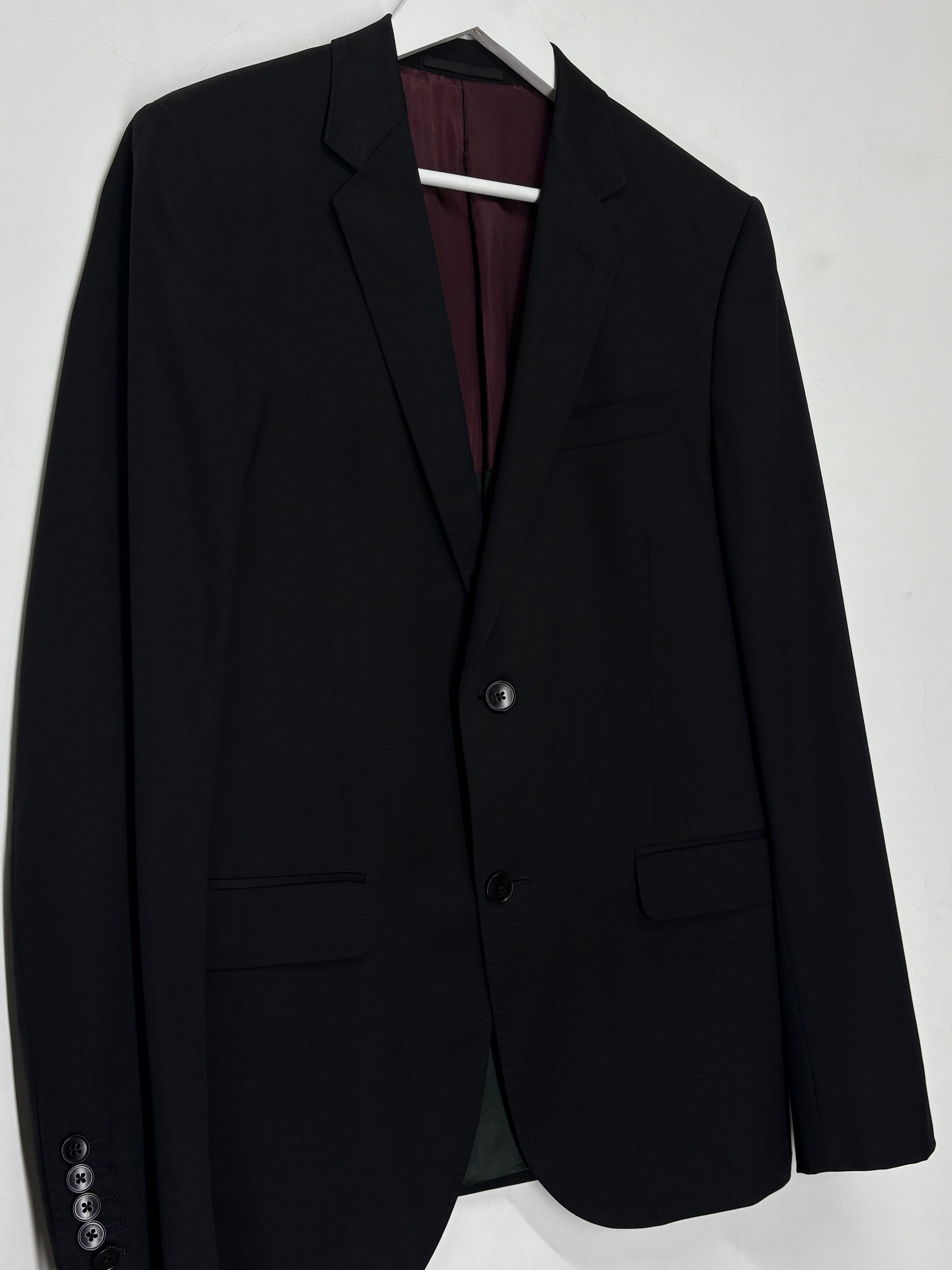 Gucci Gucci Black Wool Blazer Jacket Size 50R - 3 Thumbnail