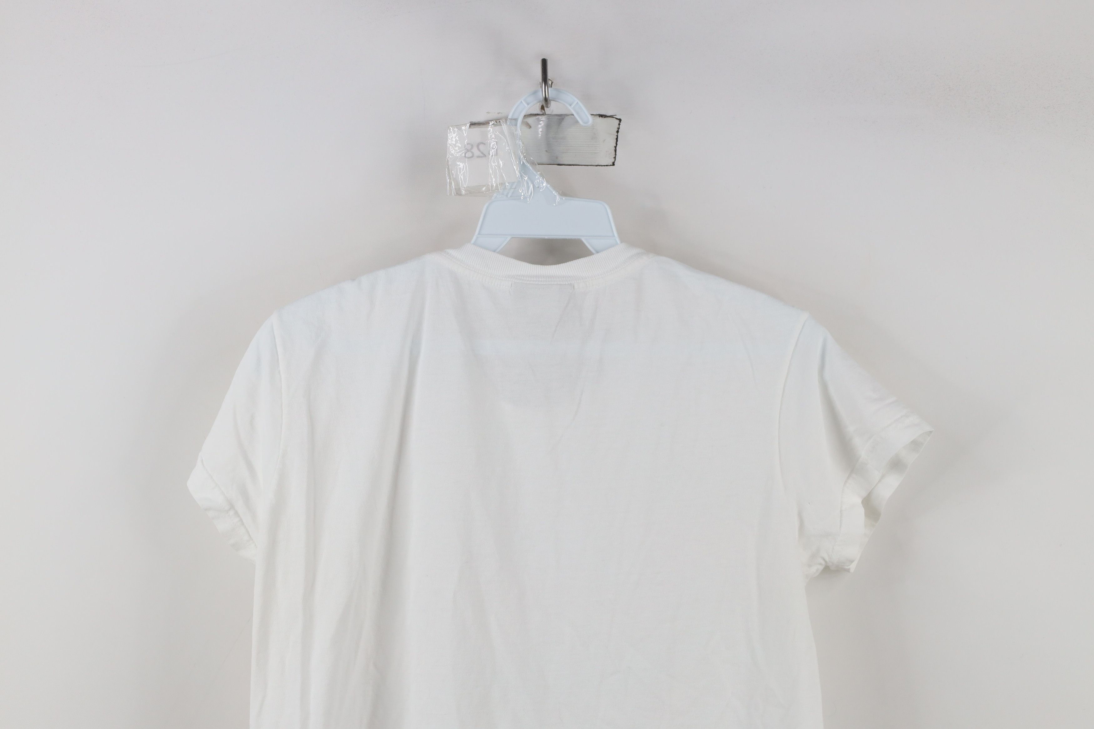 Nike × Vintage Vintage 90s Y2K Nike Scott Center Swoosh T-Shirt White Size L / US 10 / IT 46 - 11 Thumbnail