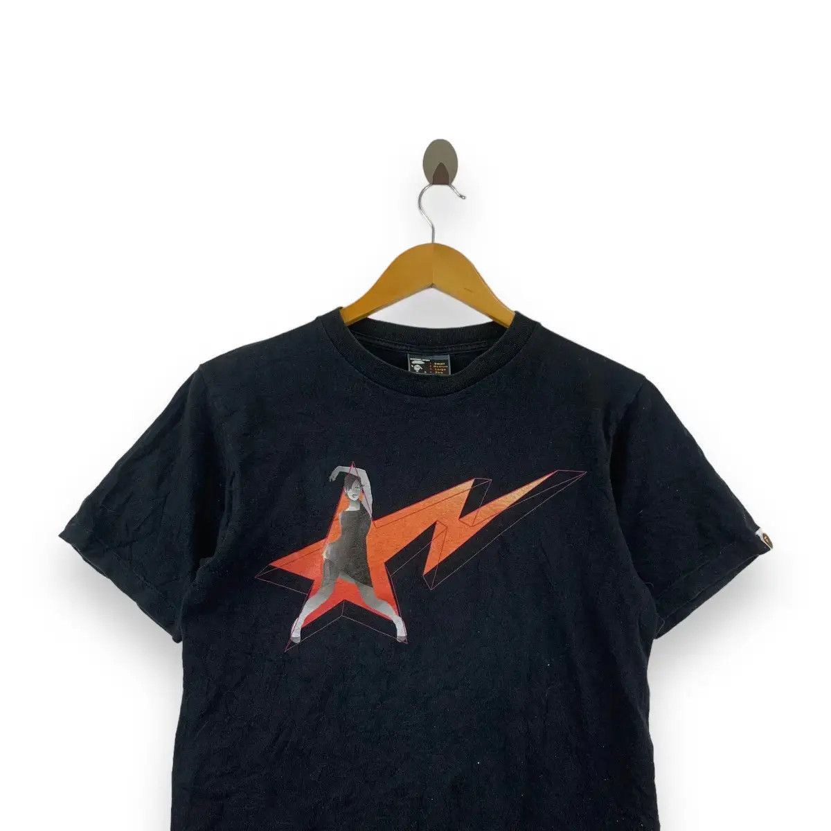 Bape × Vintage Vintage BAPE BATHING APE 2002 Star Girls Noriko Shiina Tee Size US S / EU 44-46 / 1 - 2 Thumbnail