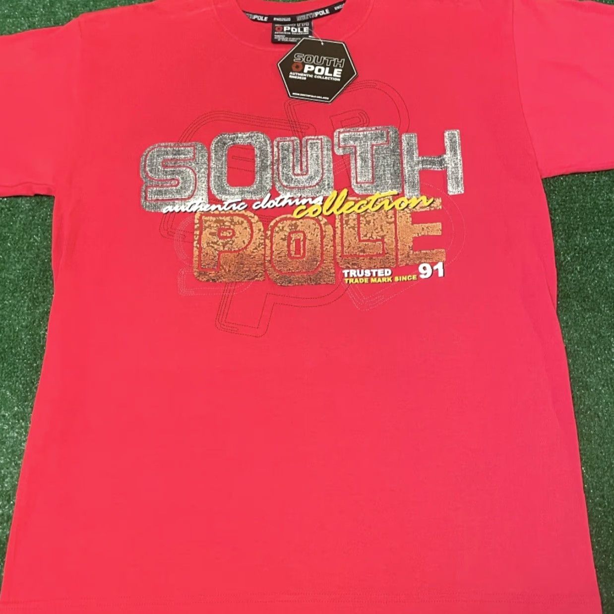 Southpole VINTAGE Southpole Puff Logo Spell out Shirt Mens M NWT Hip Hop Grunge Skater Y2k 90s Size US M / EU 48-50 / 2 - 3 Thumbnail