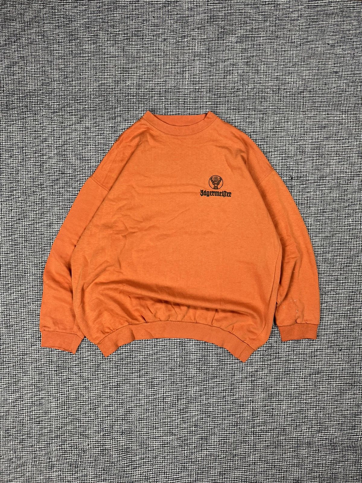 Jagermeister × Vintage 90s vintage jagermeister boxy sweatshirt Size US L / EU 52-54 / 3 - 1 Thumbnail