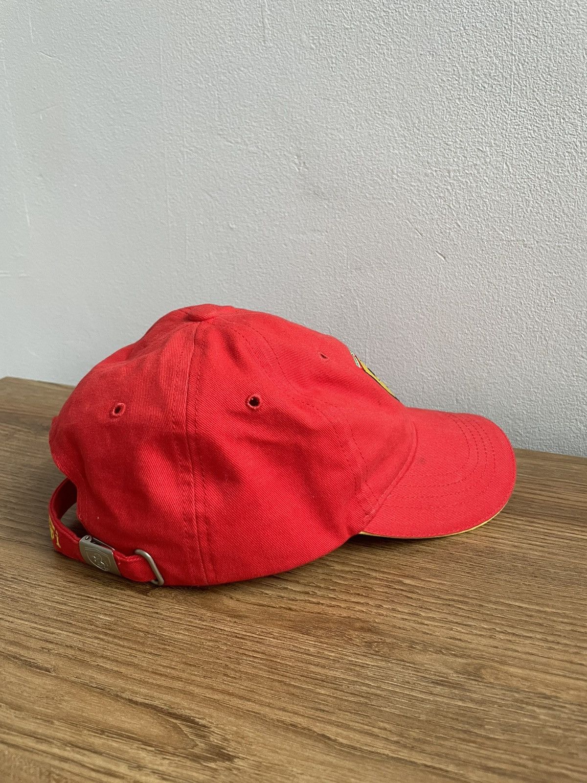 Ferrari Ferrari Vintage 90s 00s Big Logo Racing Cap Hats F1 Formula Size ONE SIZE - 5 Thumbnail