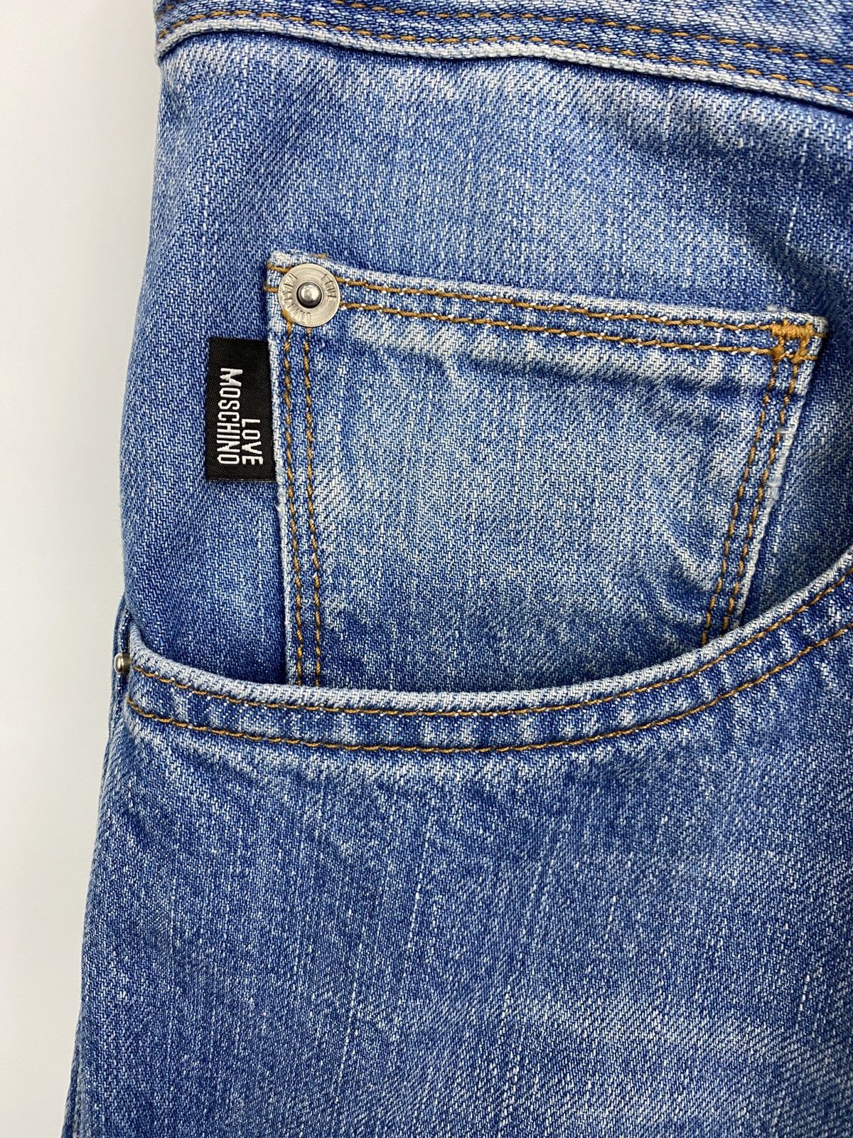 Moschino 🇮🇹 Y2K Love Moschino Jeans Rare Retro Hype Size US 32 / EU 48 - 6 Thumbnail