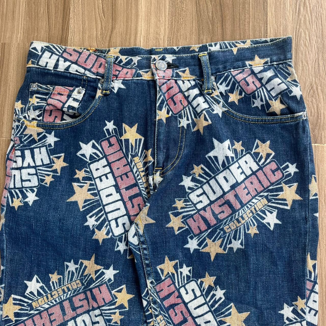 Hysteric Glamour 💥Accept Offer💥 HYSTERIC GLAMOUR KINKY Overprinted Denim Size 30" / US 8 / IT 44 - 4 Thumbnail
